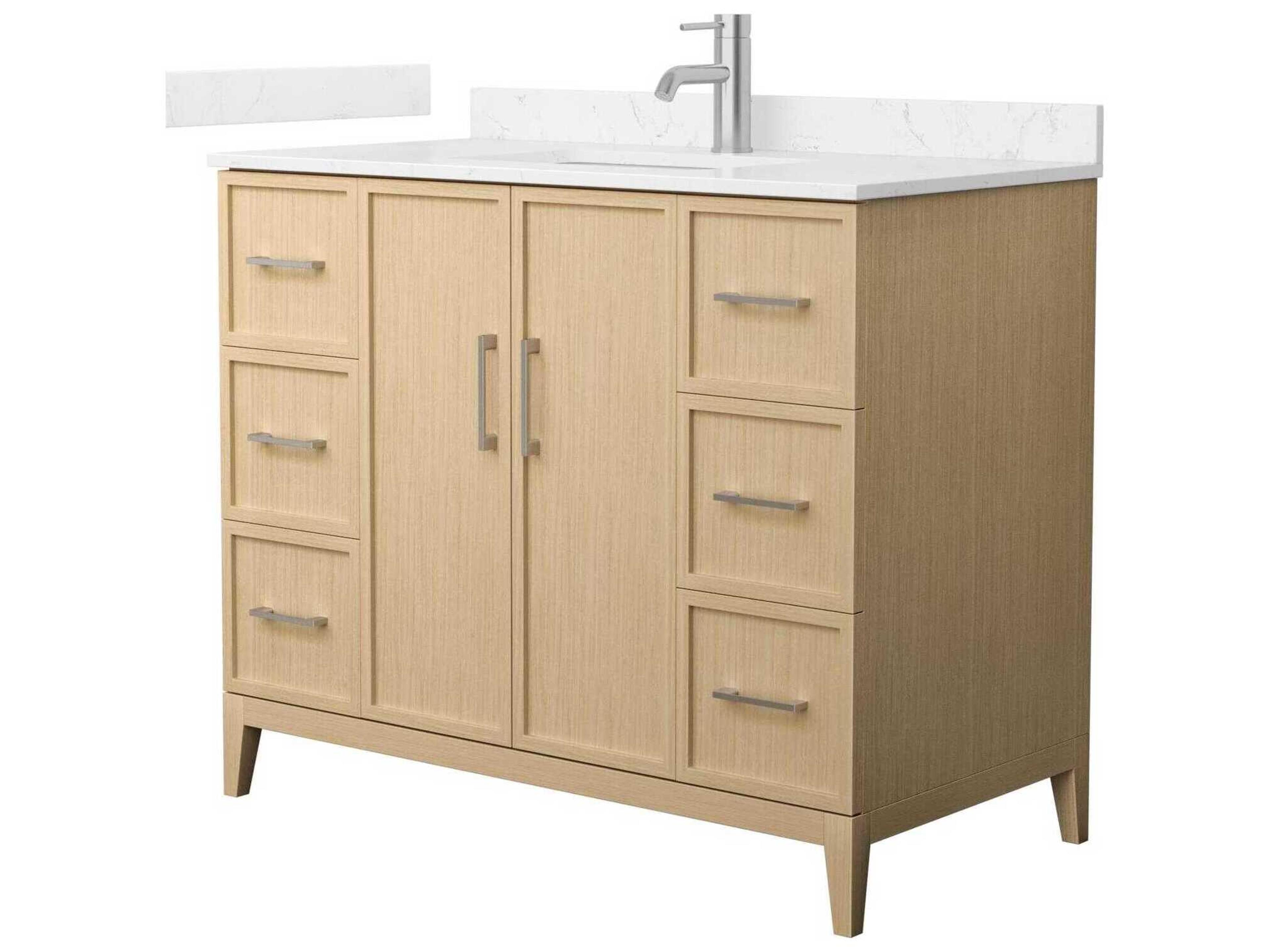 Wyndham Collection Elan 42" White Vanity
