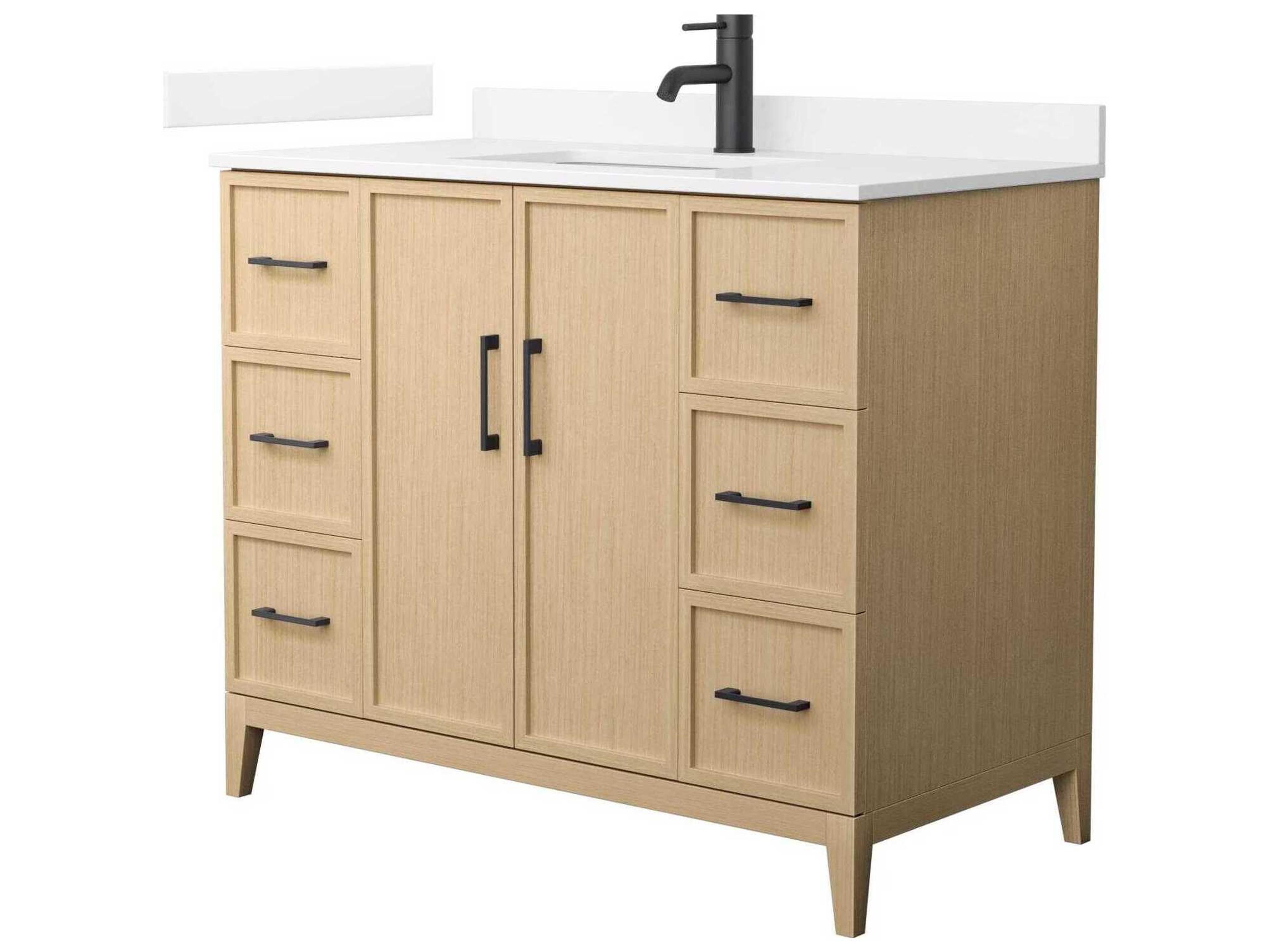 Wyndham Collection Elan 42" White Vanity