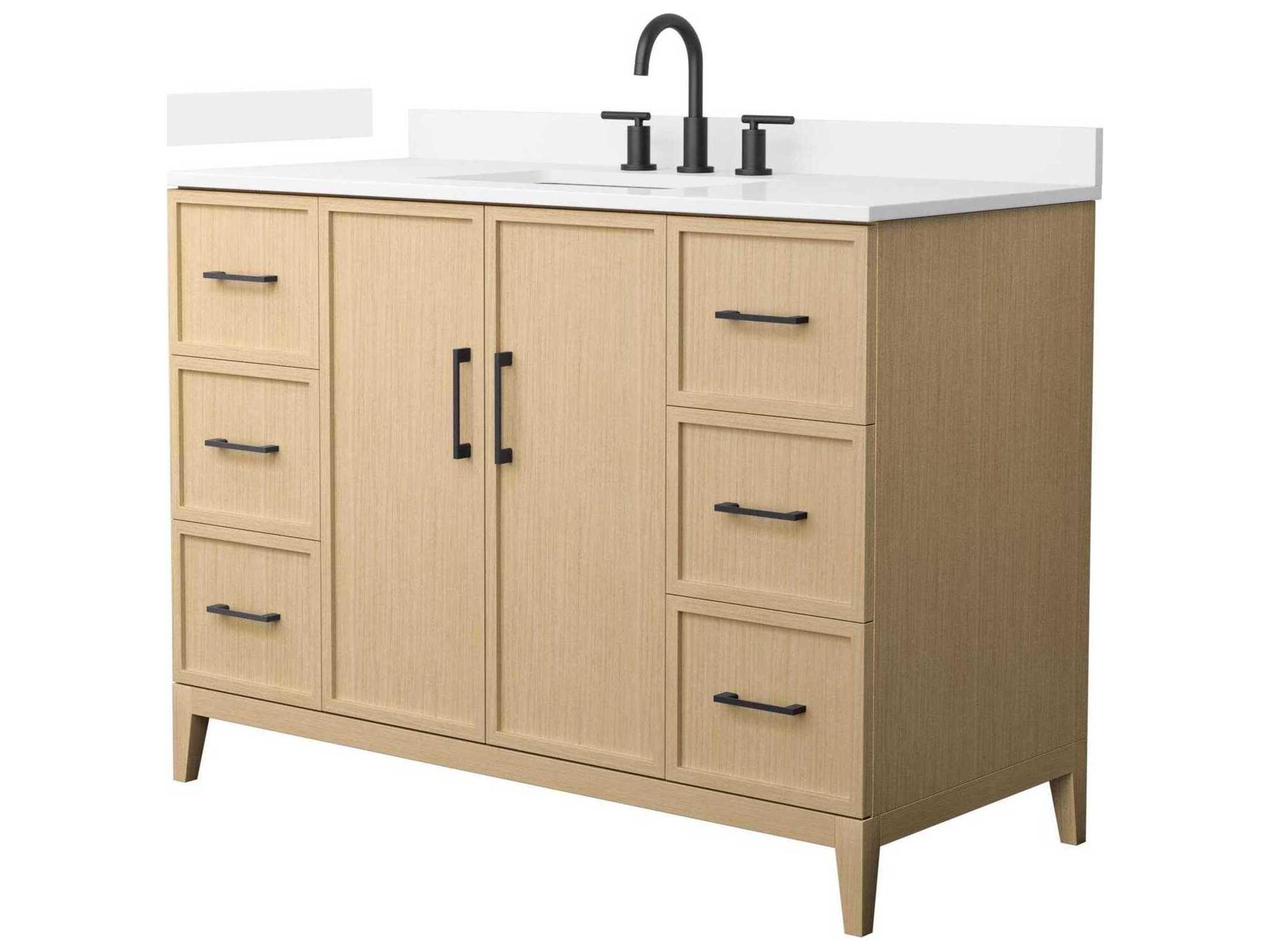 Wyndham Collection Elan 48" White Vanity