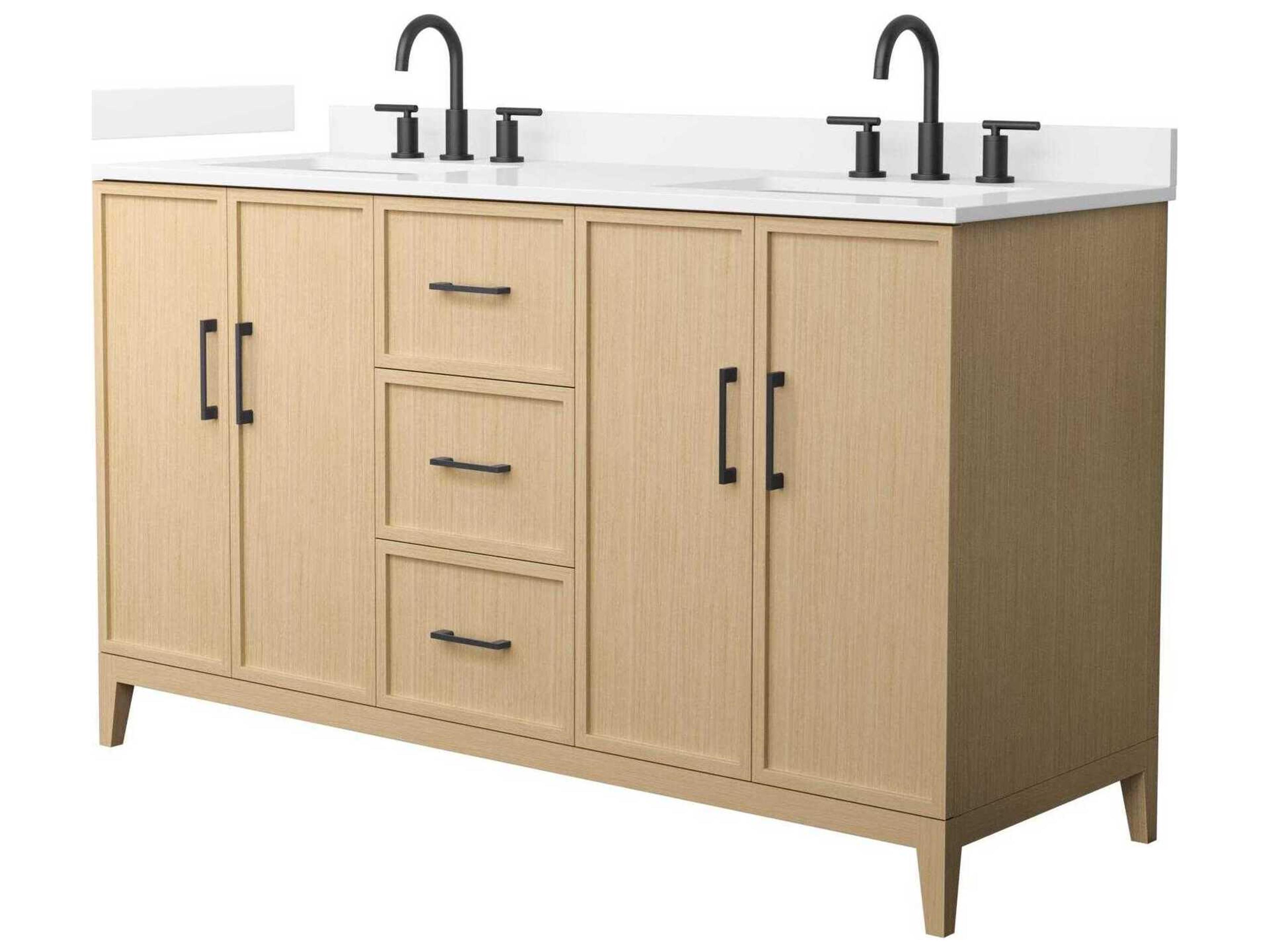 Wyndham Collection Elan 60" White Vanity