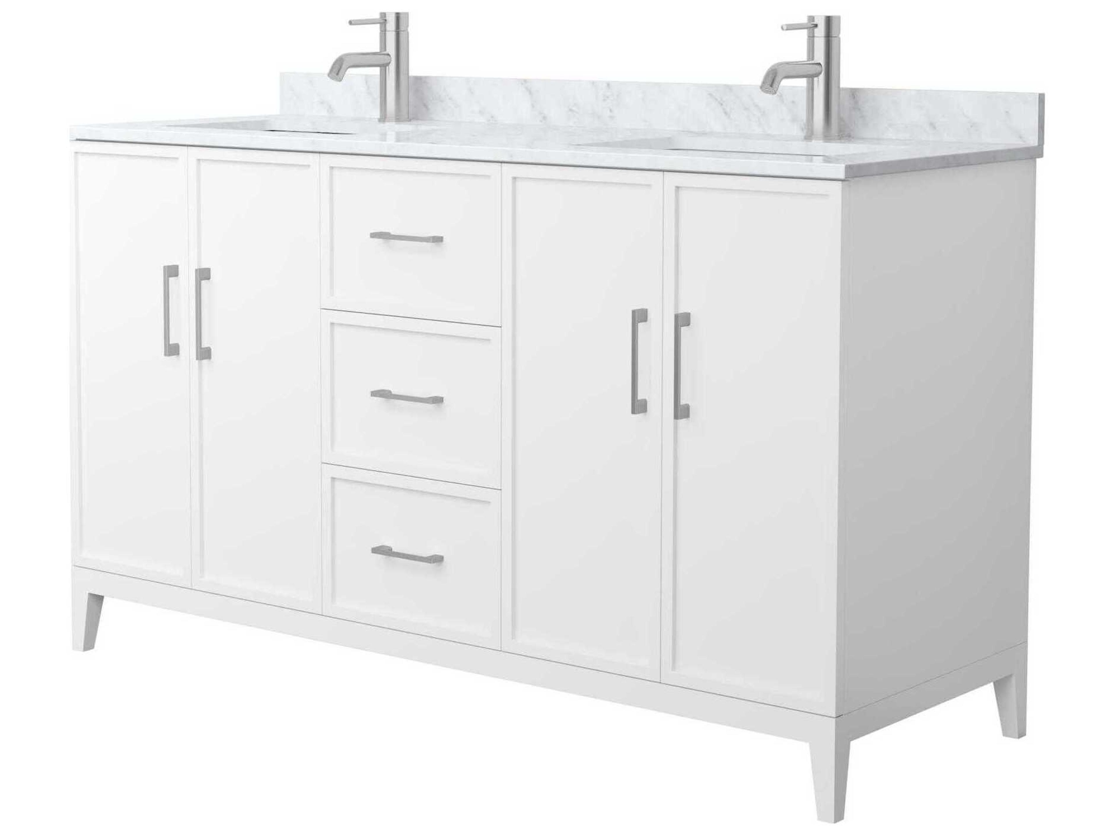 Wyndham Collection Elan 60" White Vanity