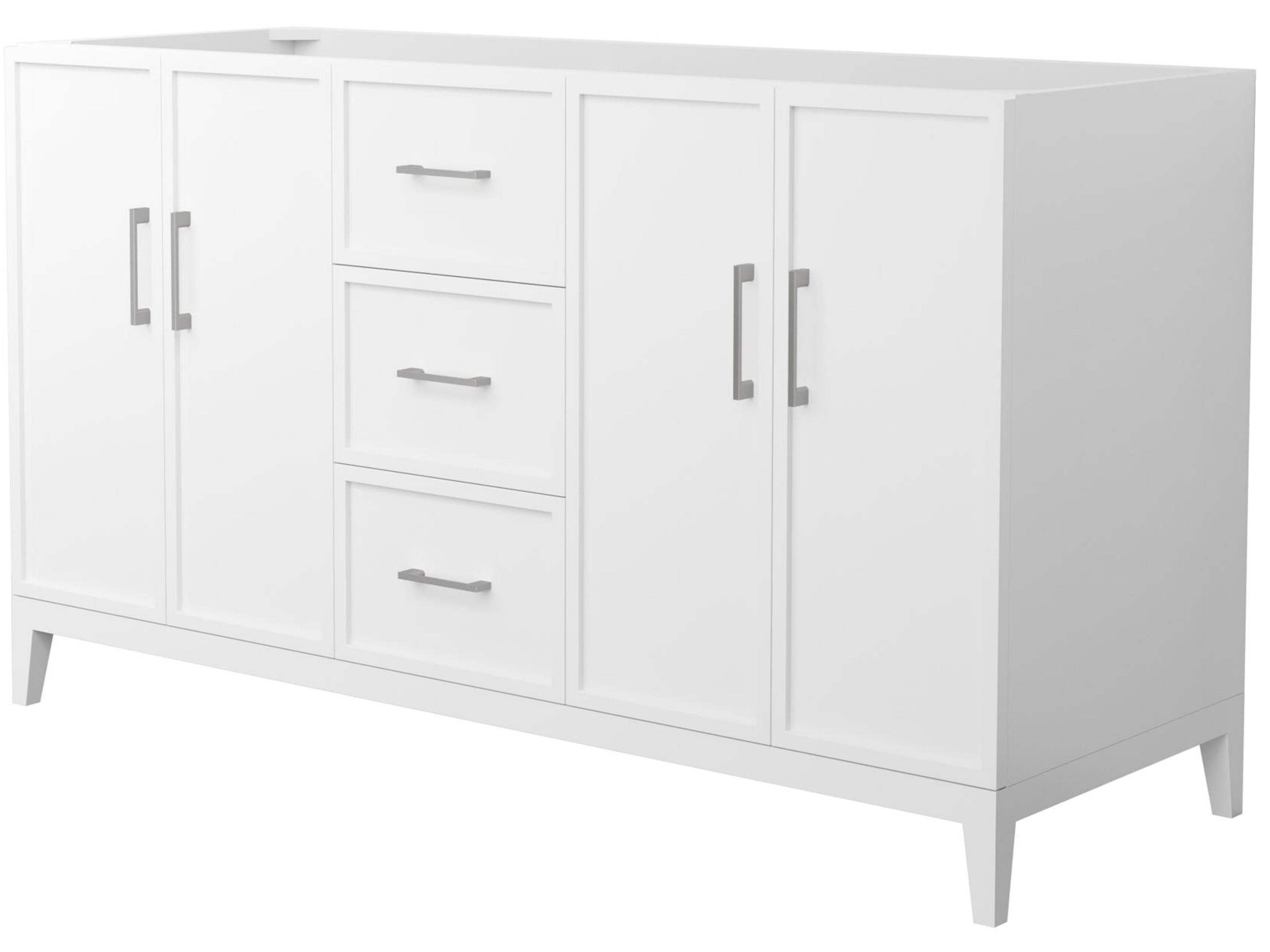 Wyndham Collection Elan 59" White Vanity