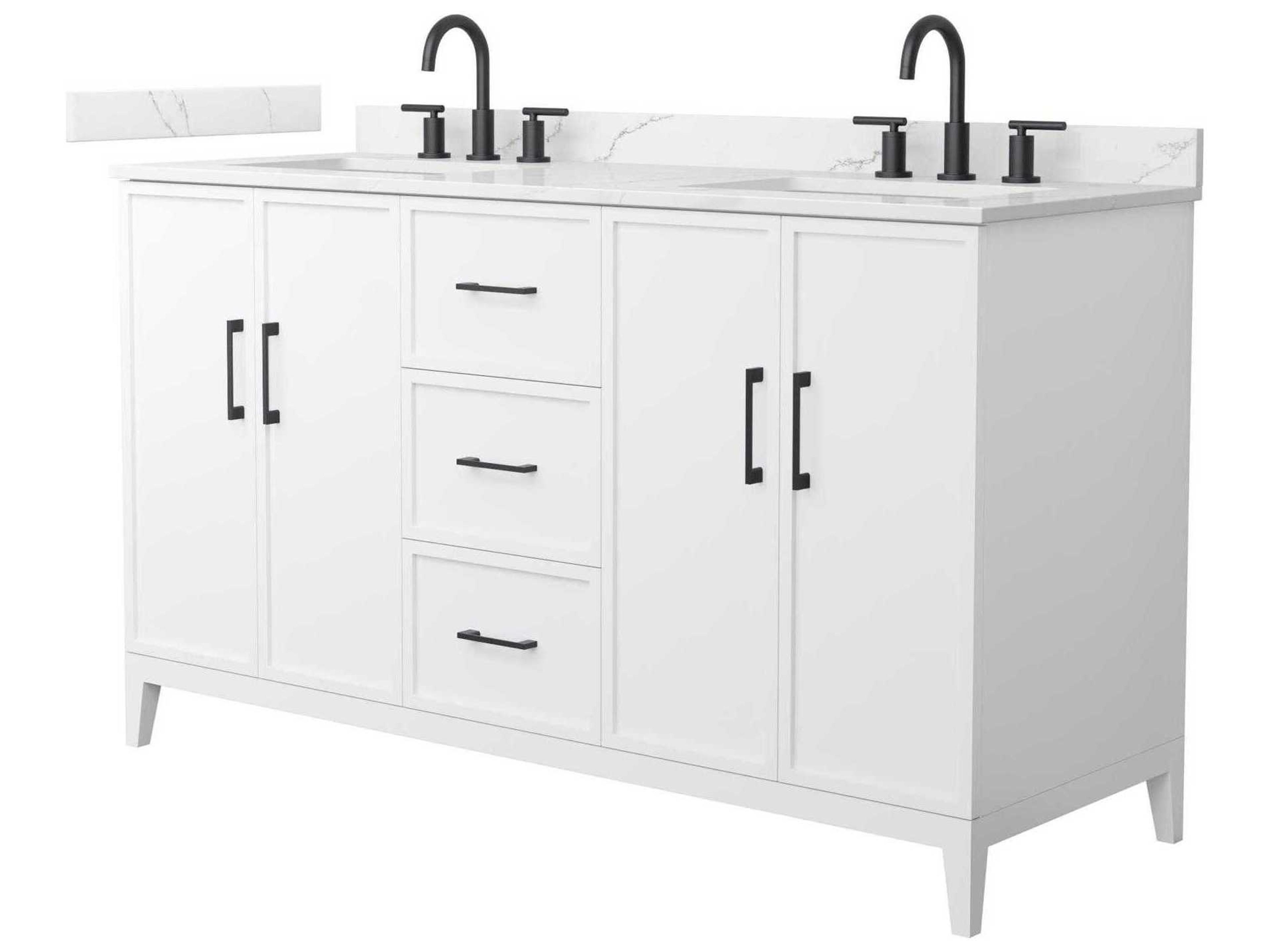 Wyndham Collection Elan 60" White Vanity