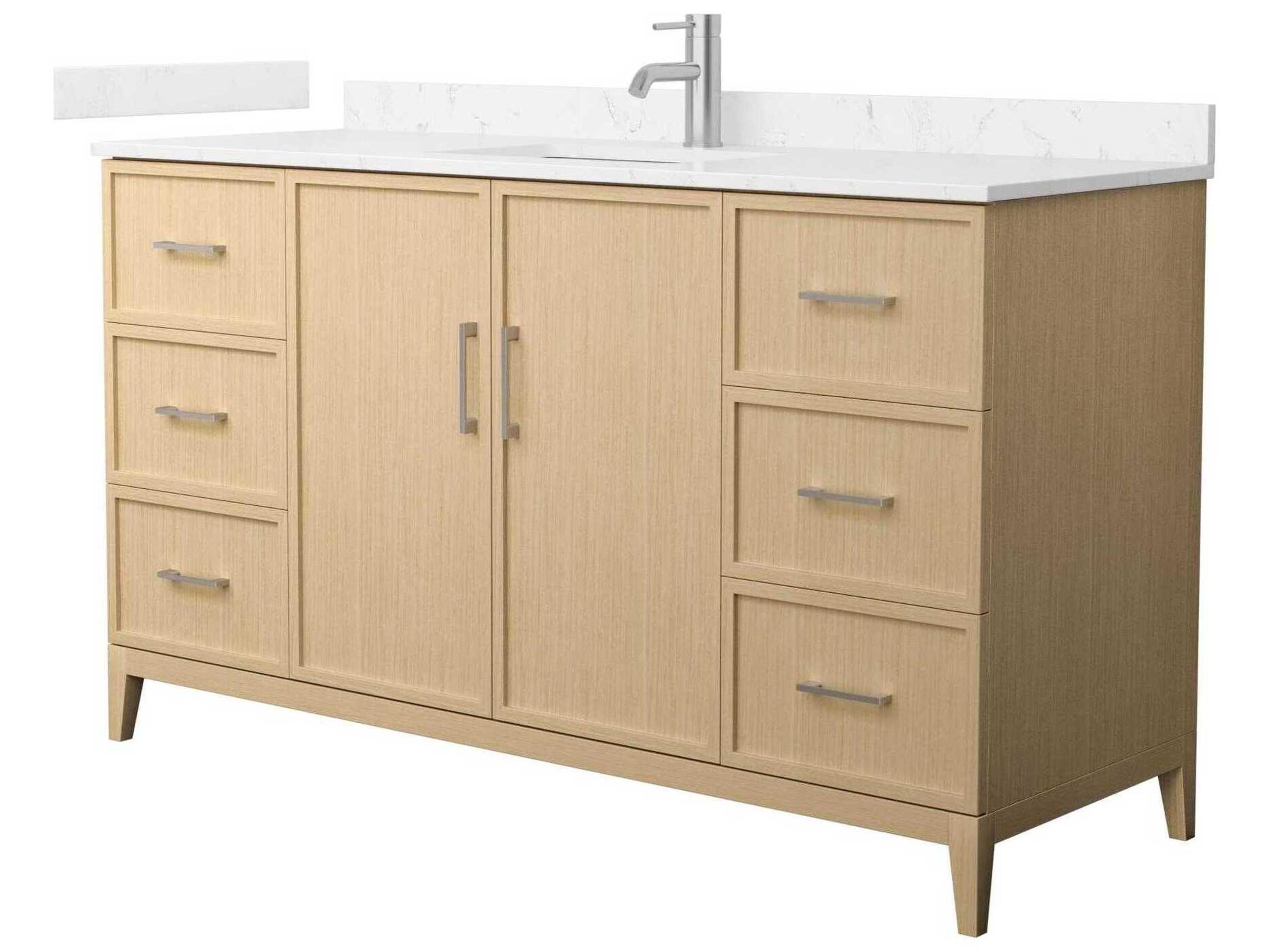 Wyndham Collection Elan 60" White Vanity