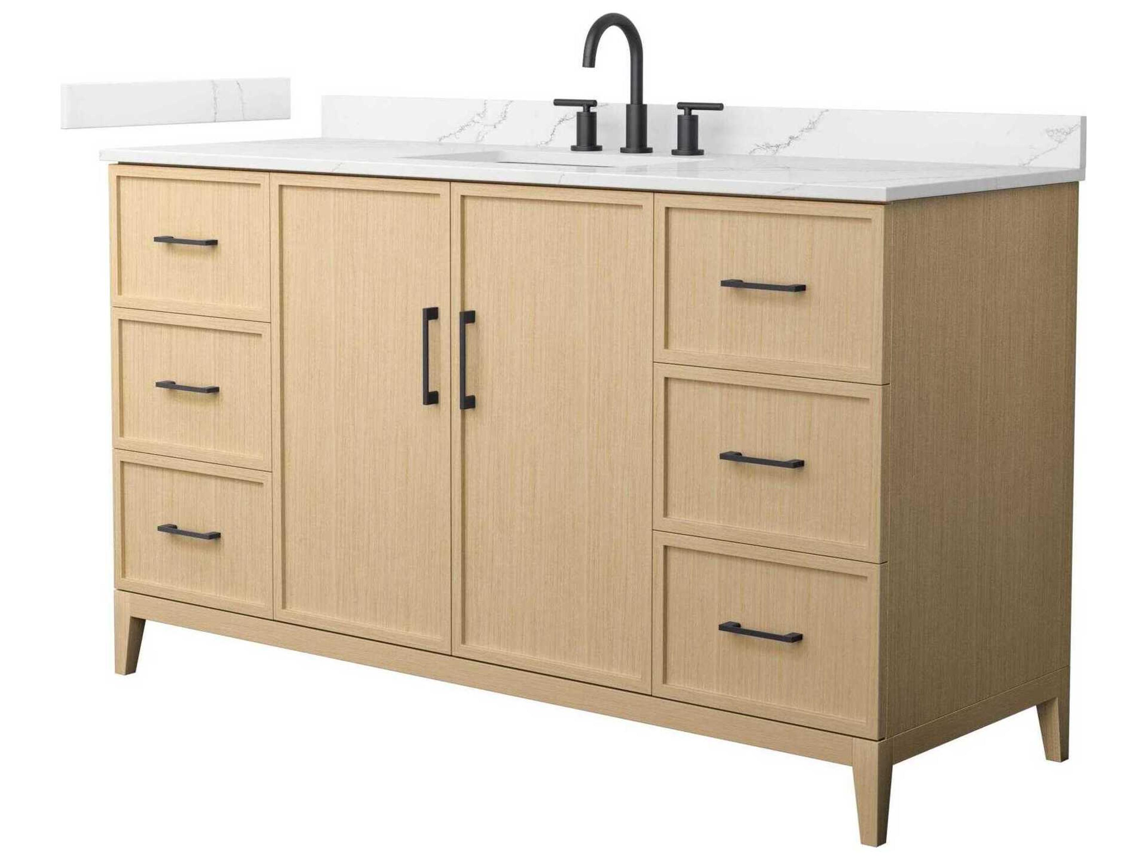 Wyndham Collection Elan 60" White Vanity