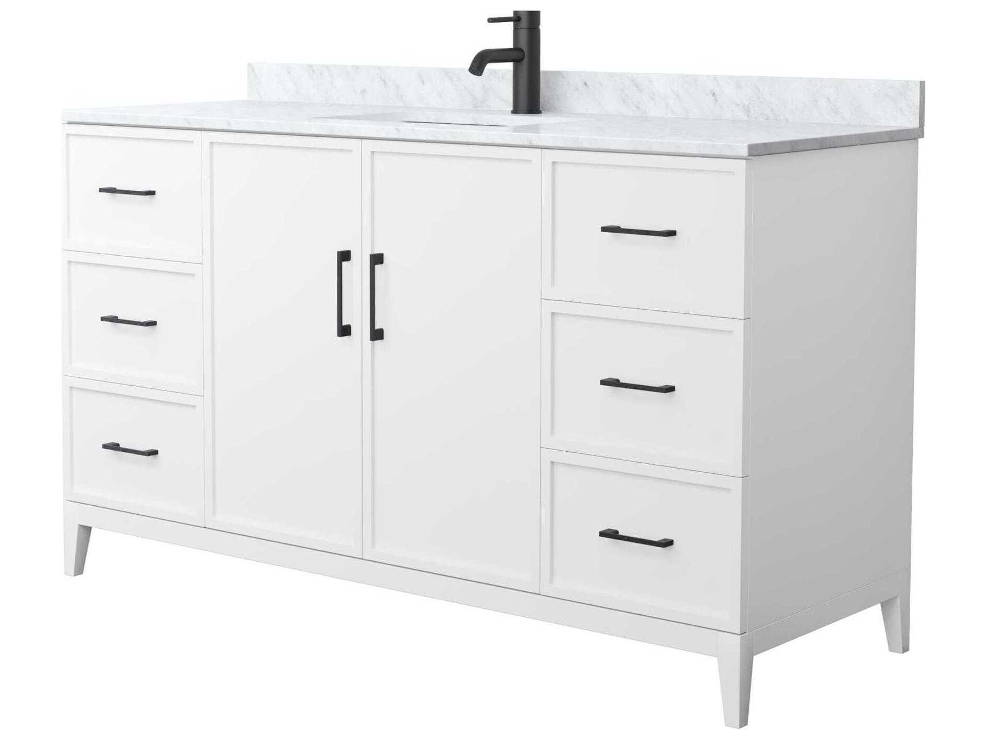 Wyndham Collection Elan 60" White Vanity