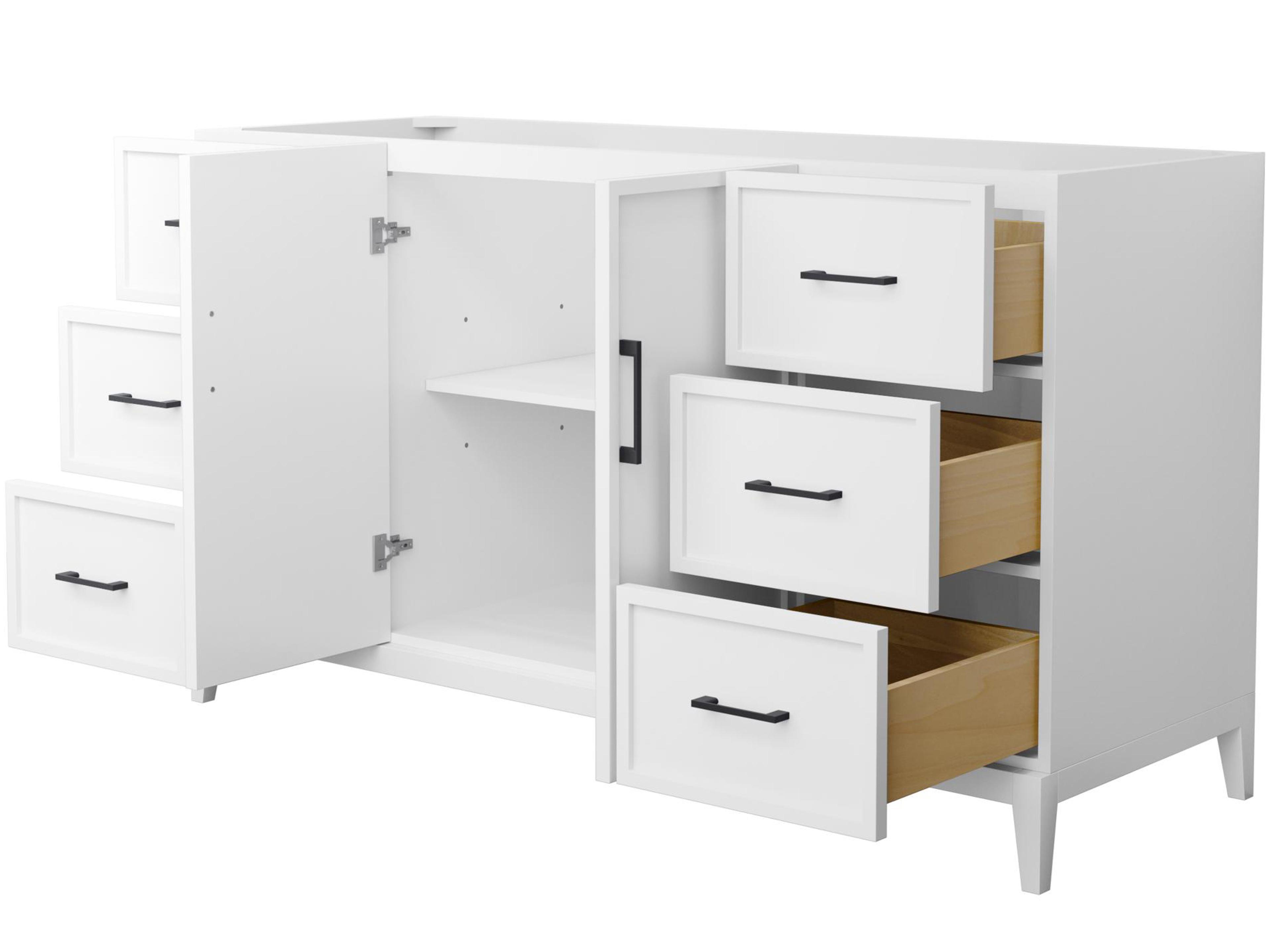 Wyndham Collection Elan 59" White Vanity