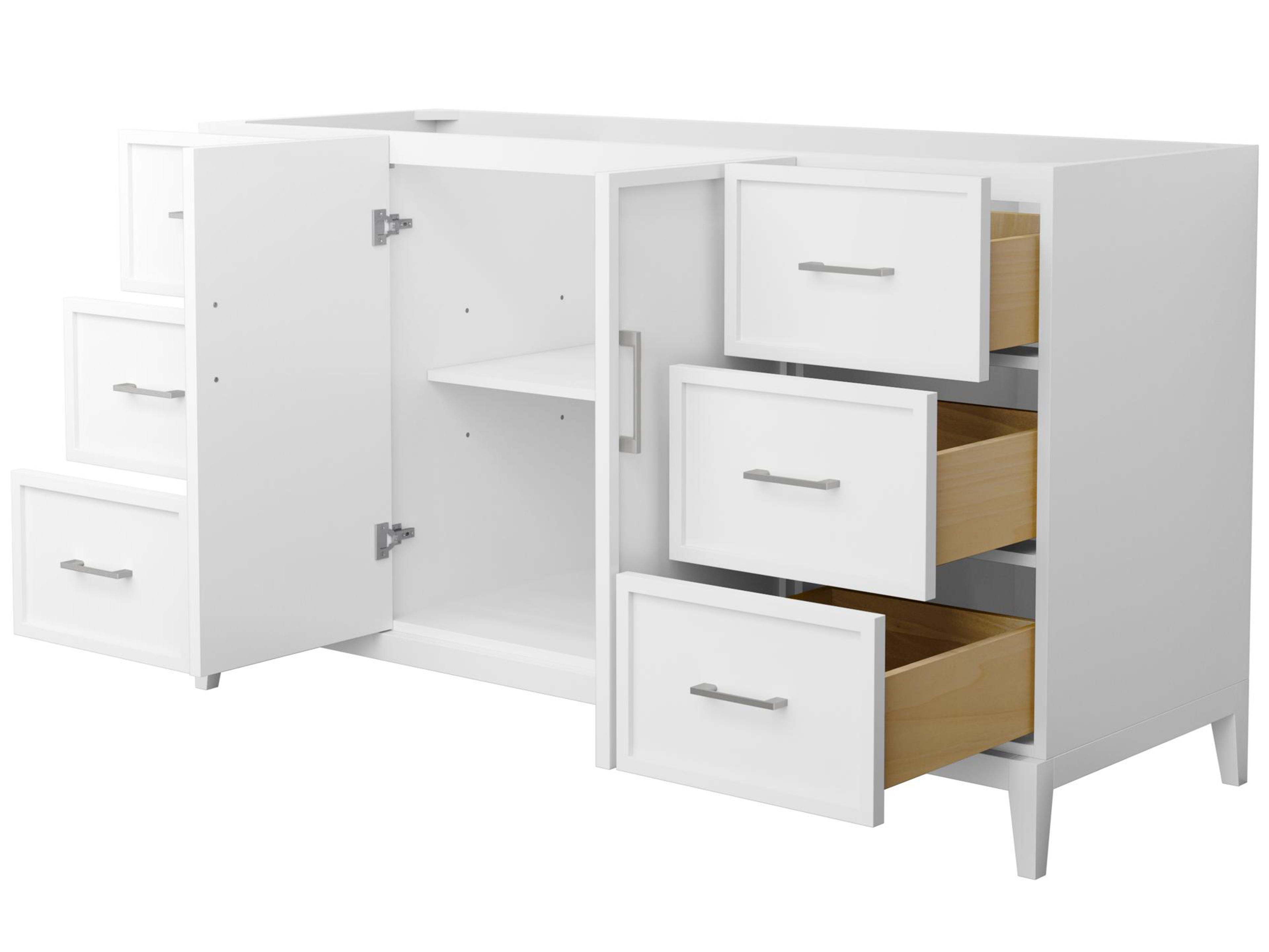 Wyndham Collection Elan 59" White Vanity