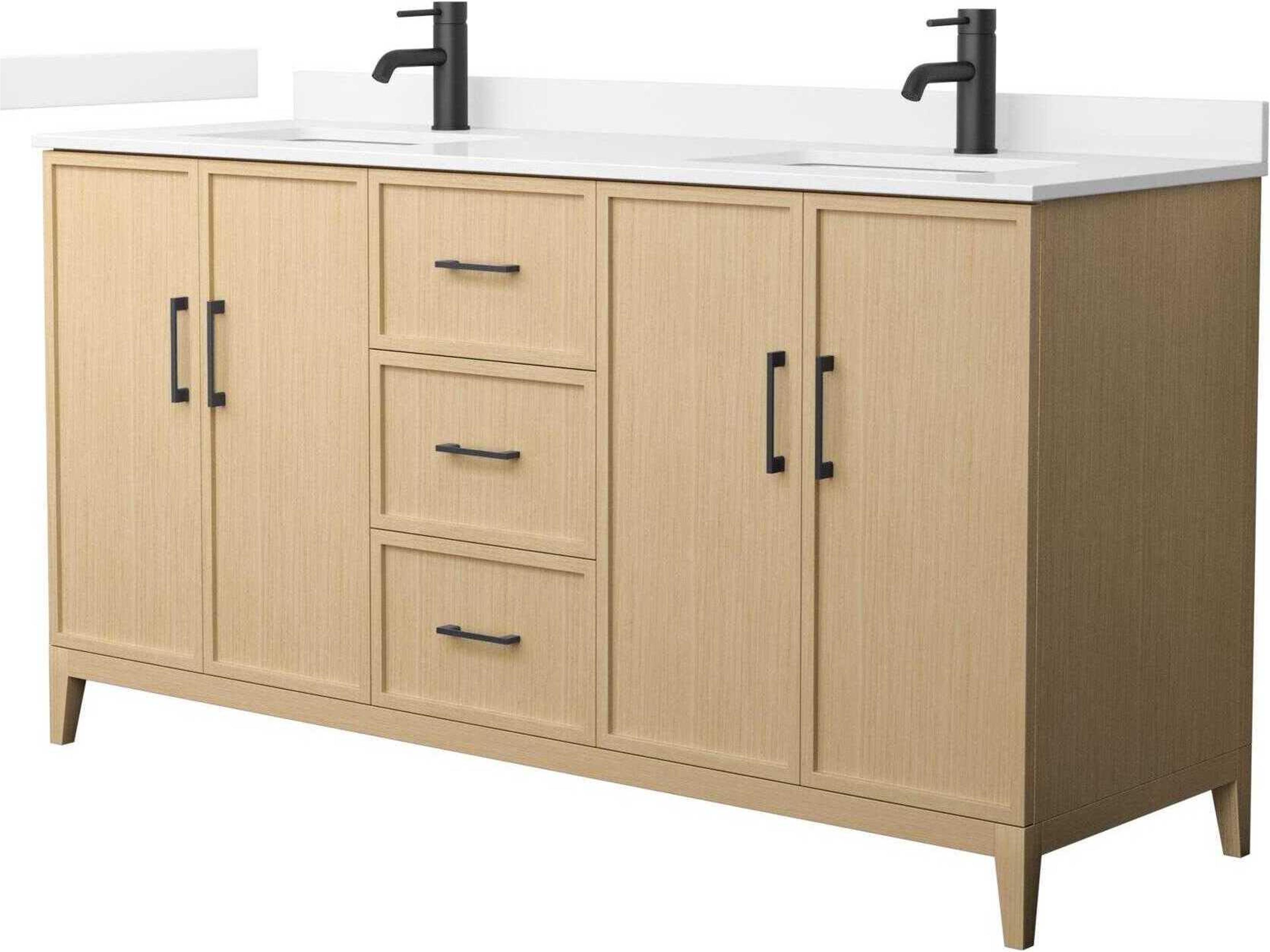 Wyndham Collection Elan 66" White Vanity