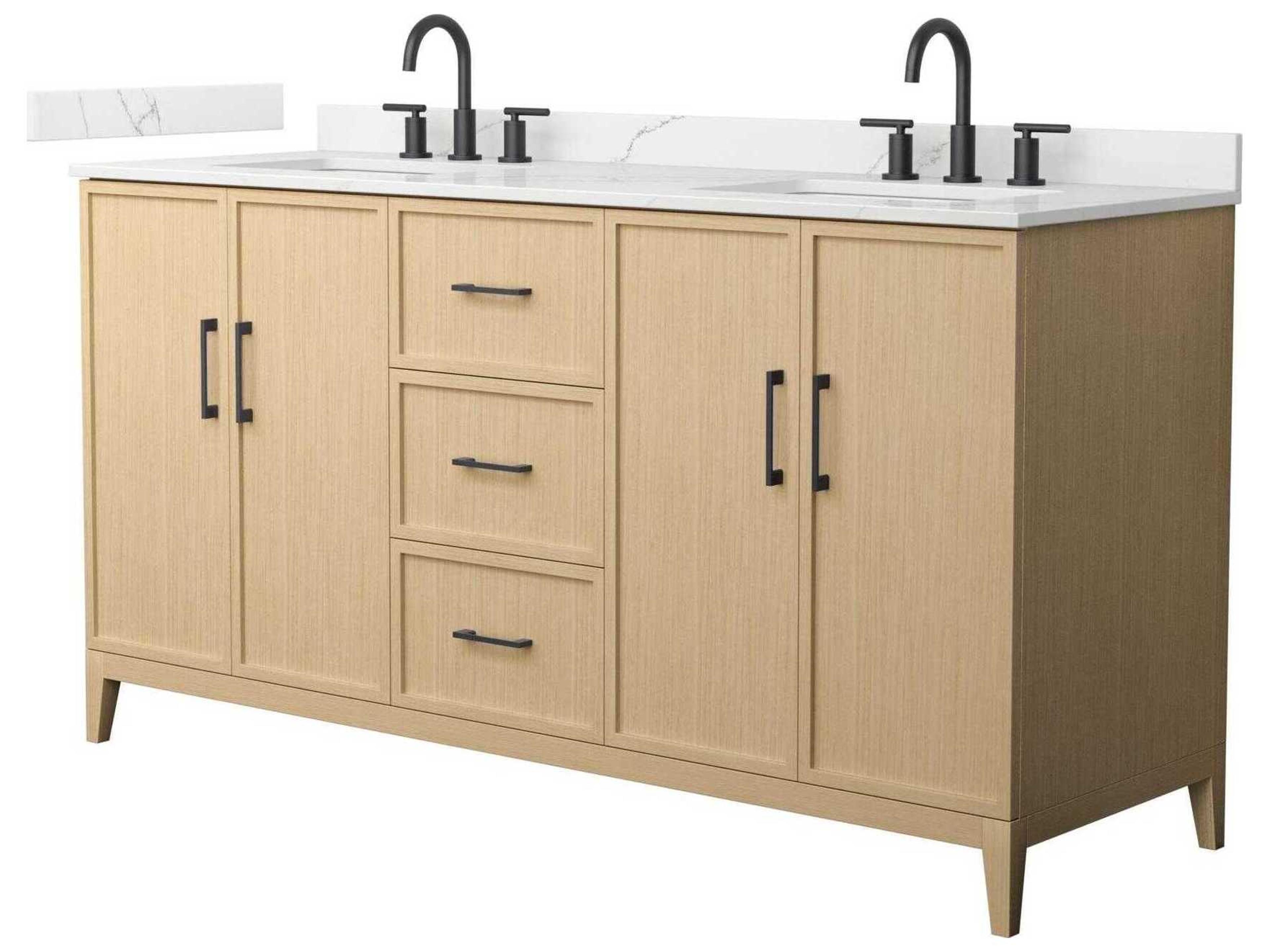 Wyndham Collection Elan 66" White Vanity