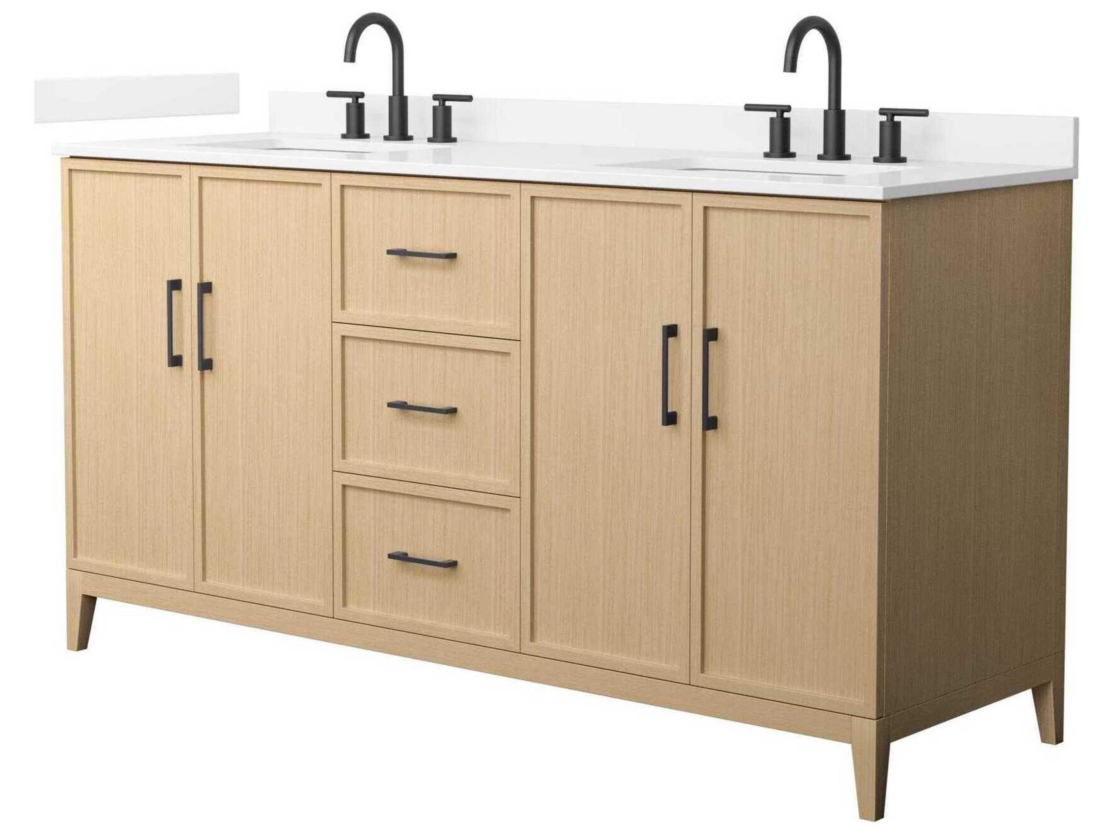 Wyndham Collection Elan 66" White Vanity