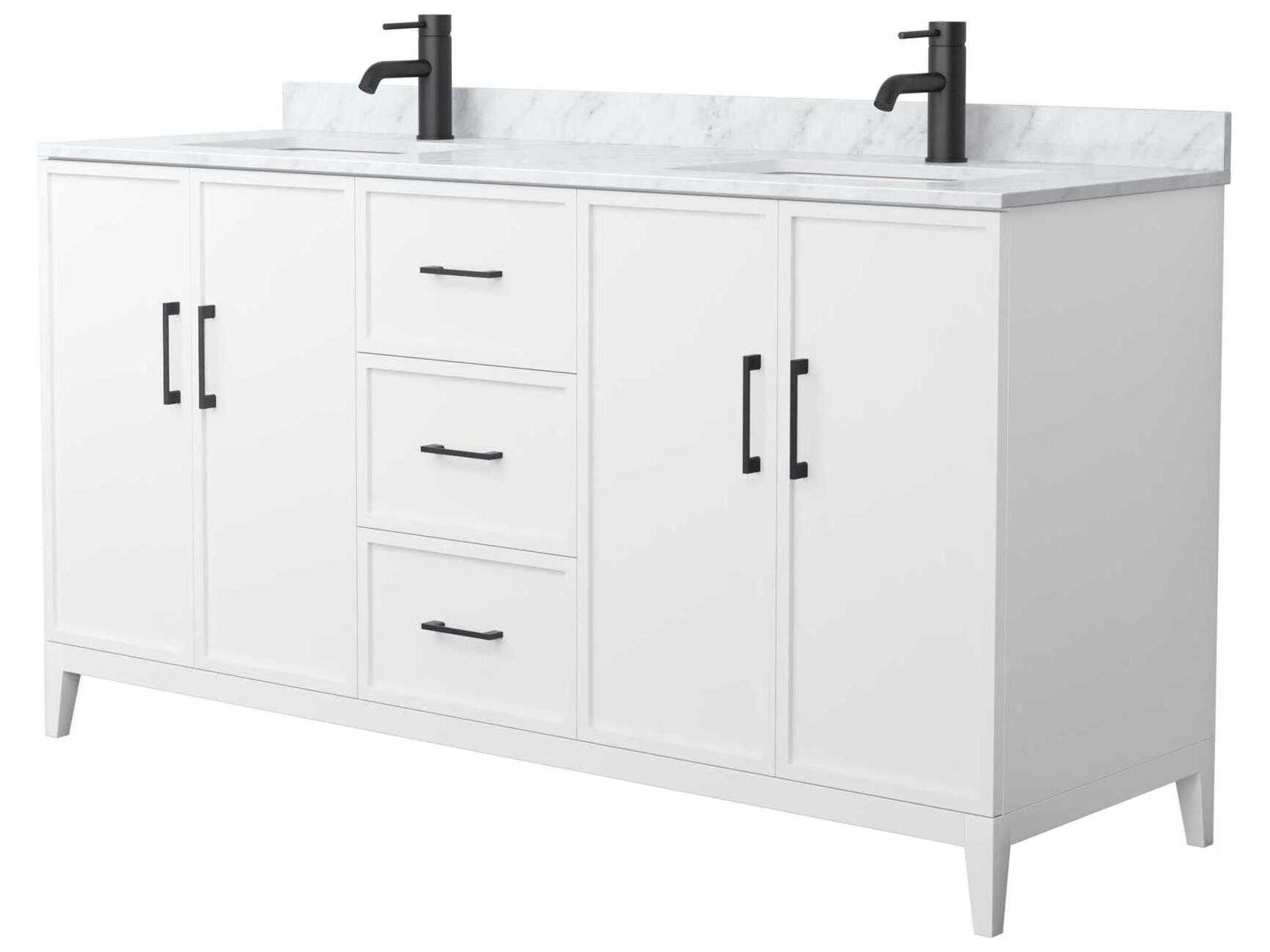 Wyndham Collection Elan 66" White Vanity