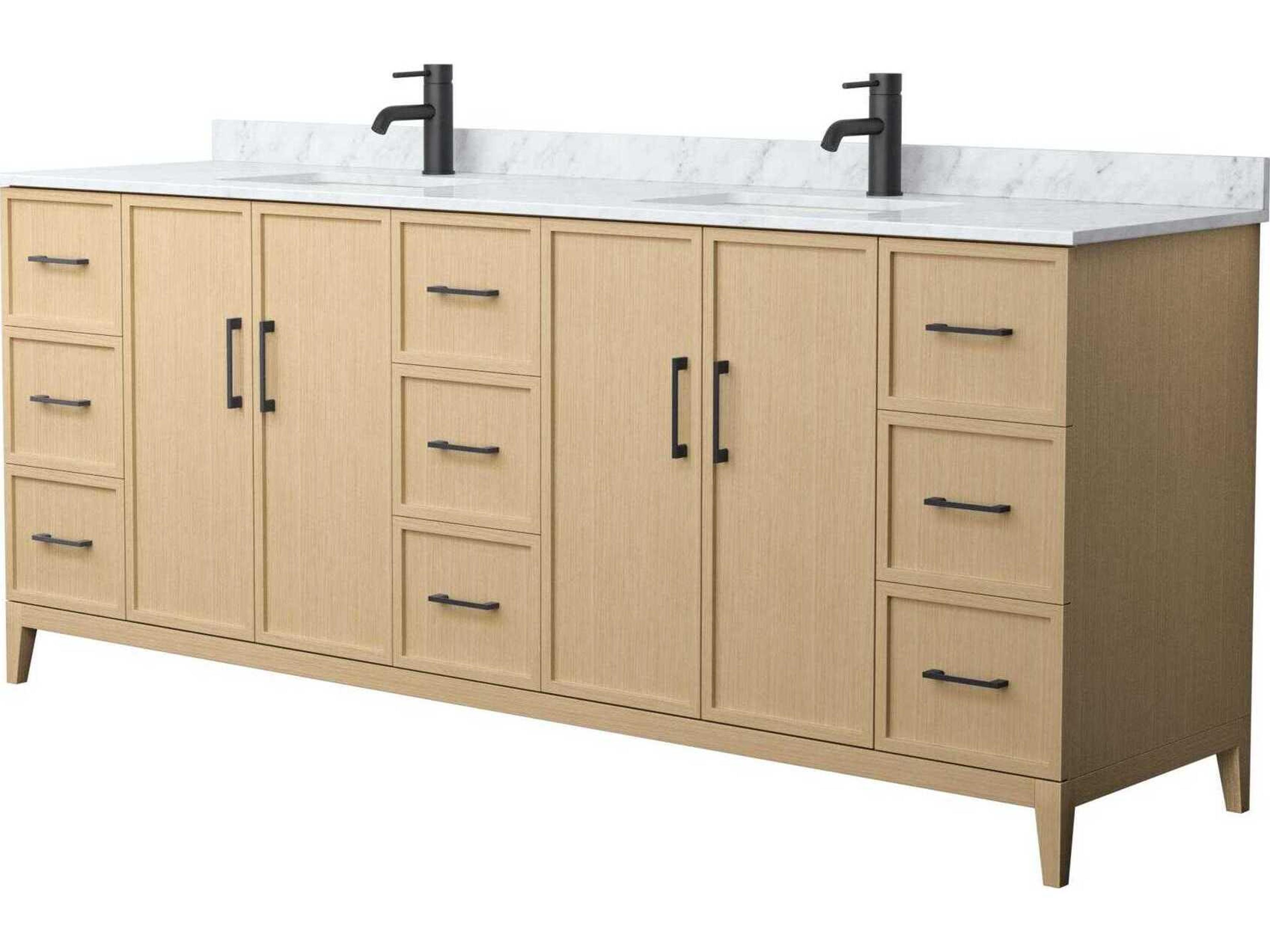 Wyndham Collection Elan 84" White Vanity