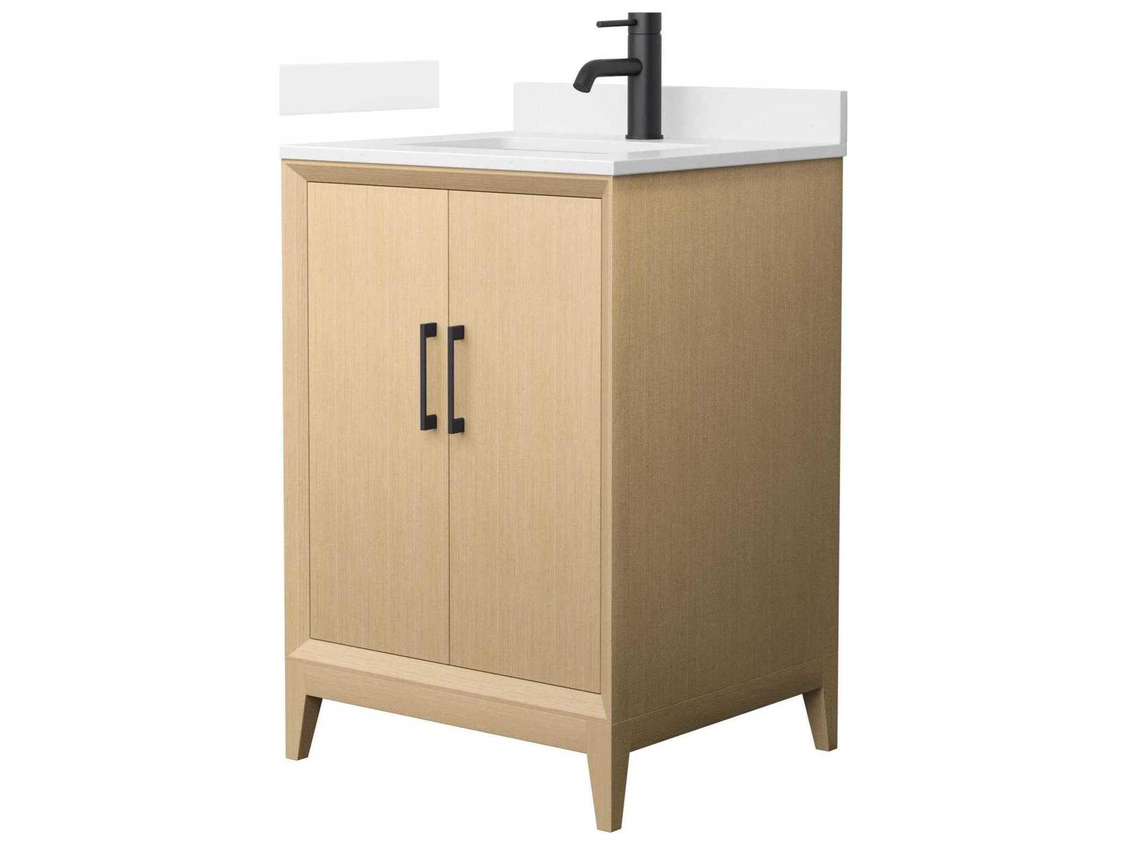 Wyndham Collection Janna 24" White Vanity