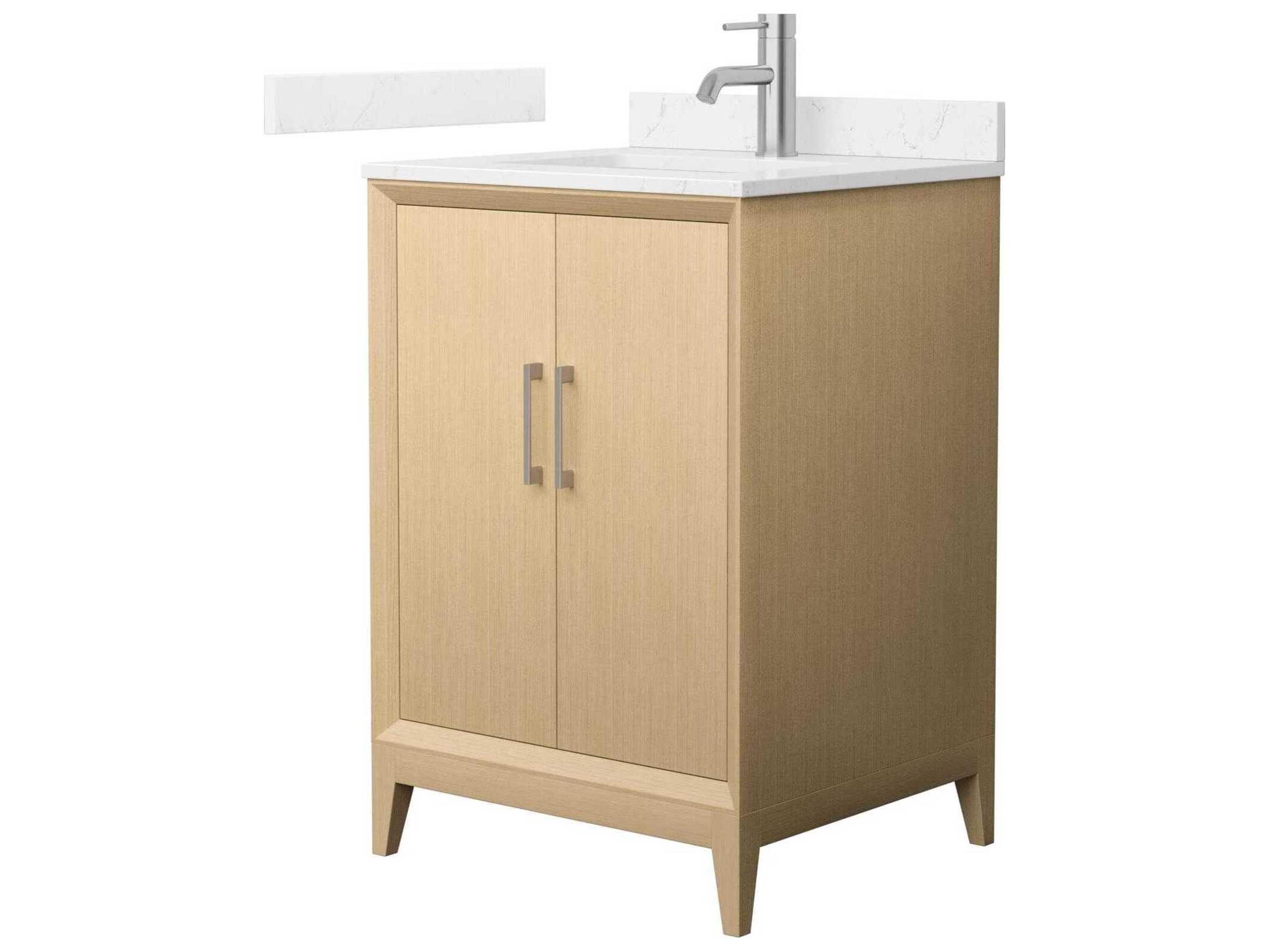 Wyndham Collection Janna 24" White Vanity