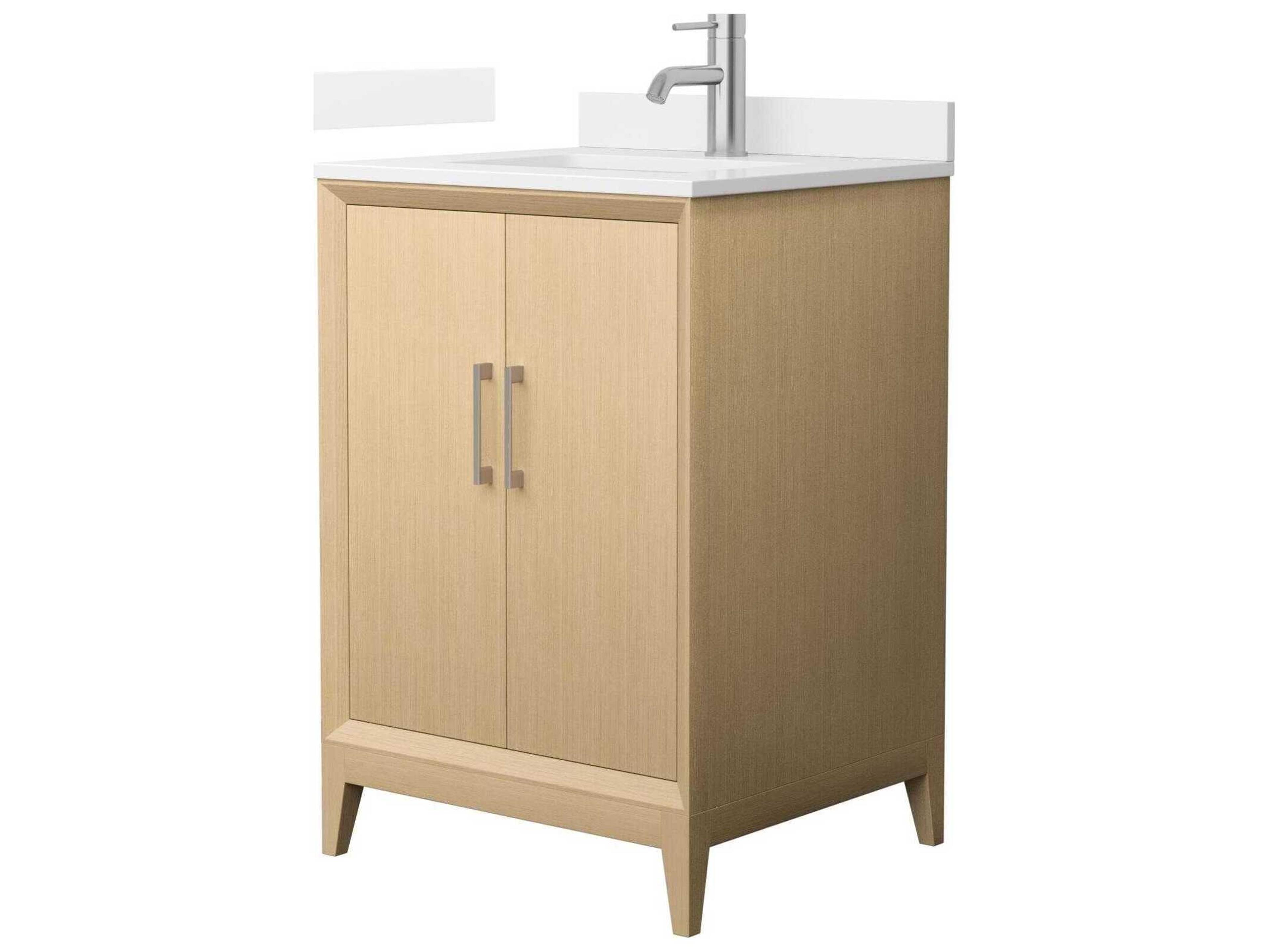 Wyndham Collection Janna 24" White Vanity