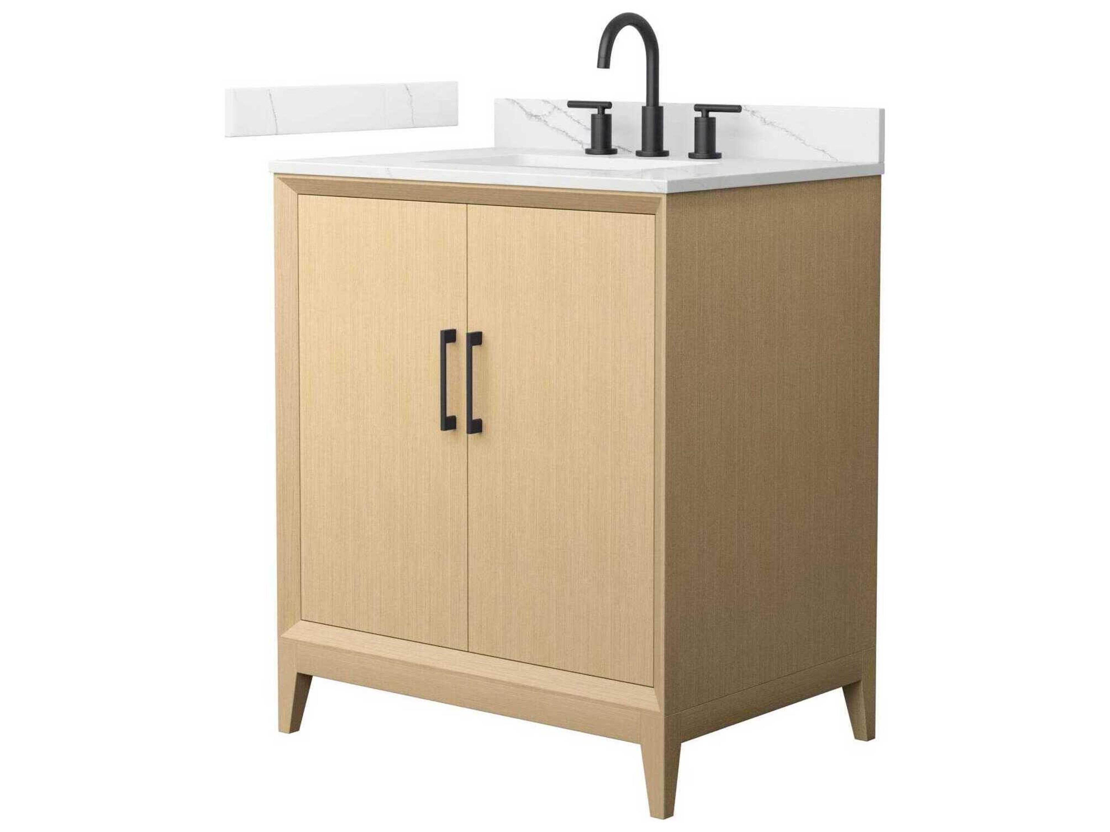 Wyndham Collection Janna 30" White Vanity