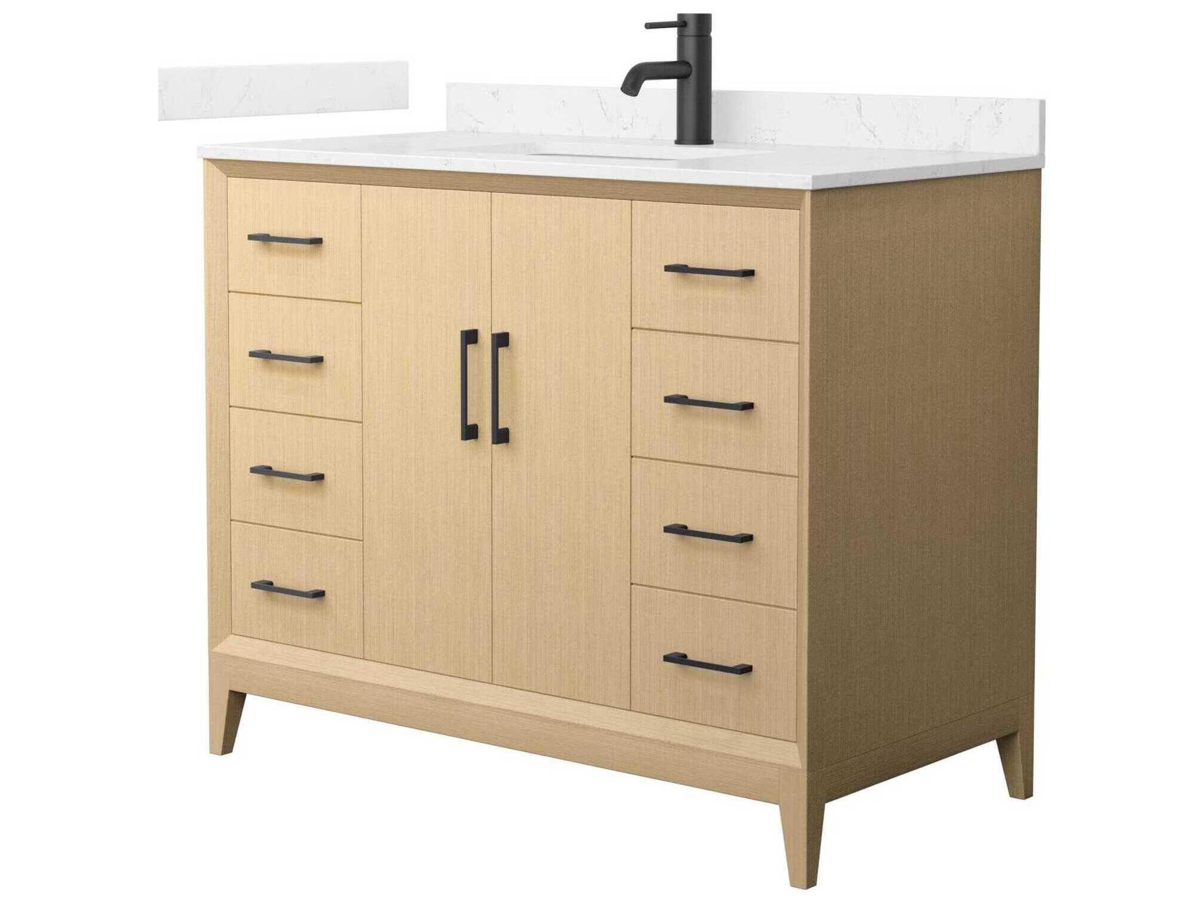 Janna 42" White Vanity