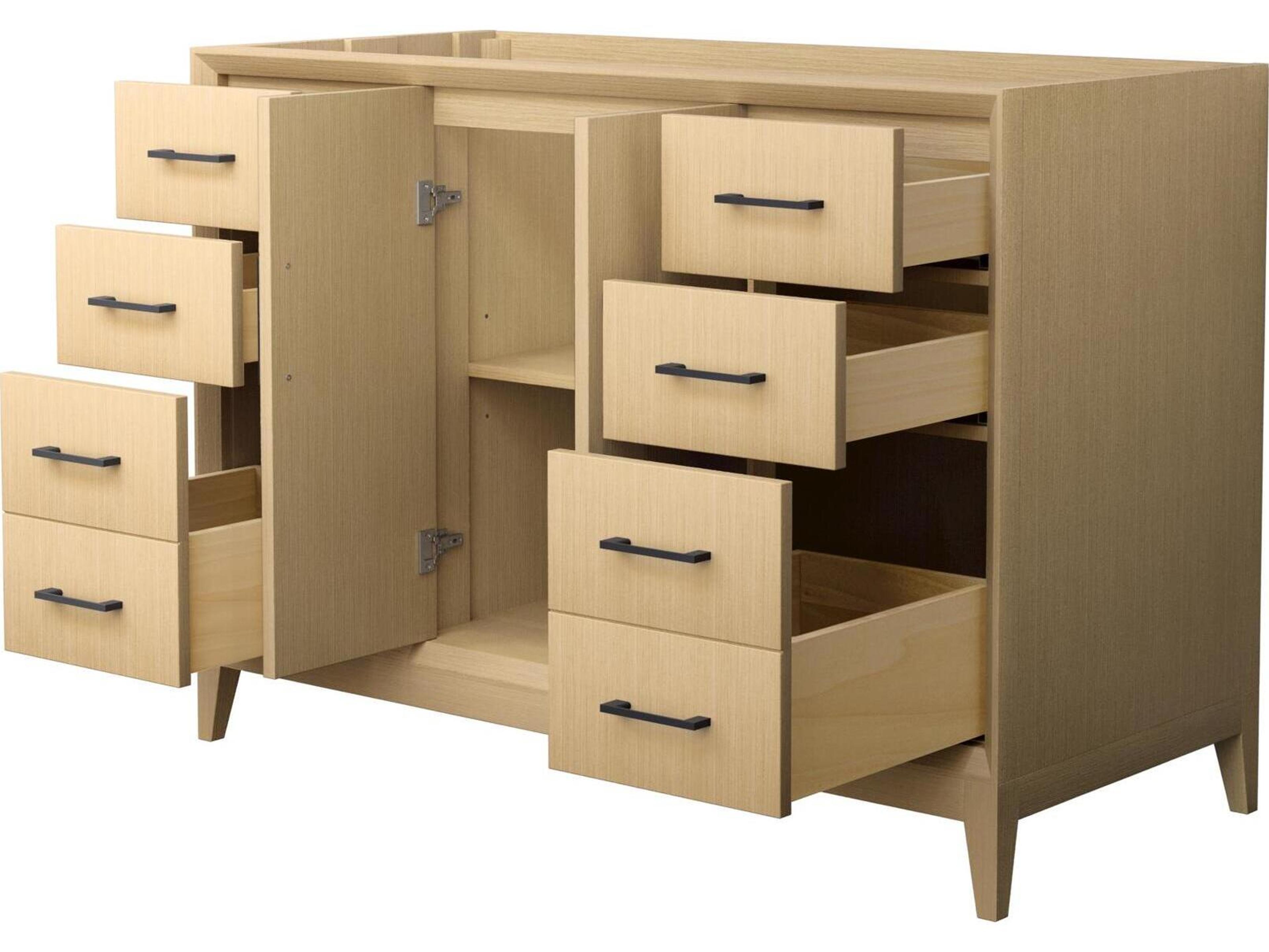 Wyndham Collection Janna 47" White Vanity