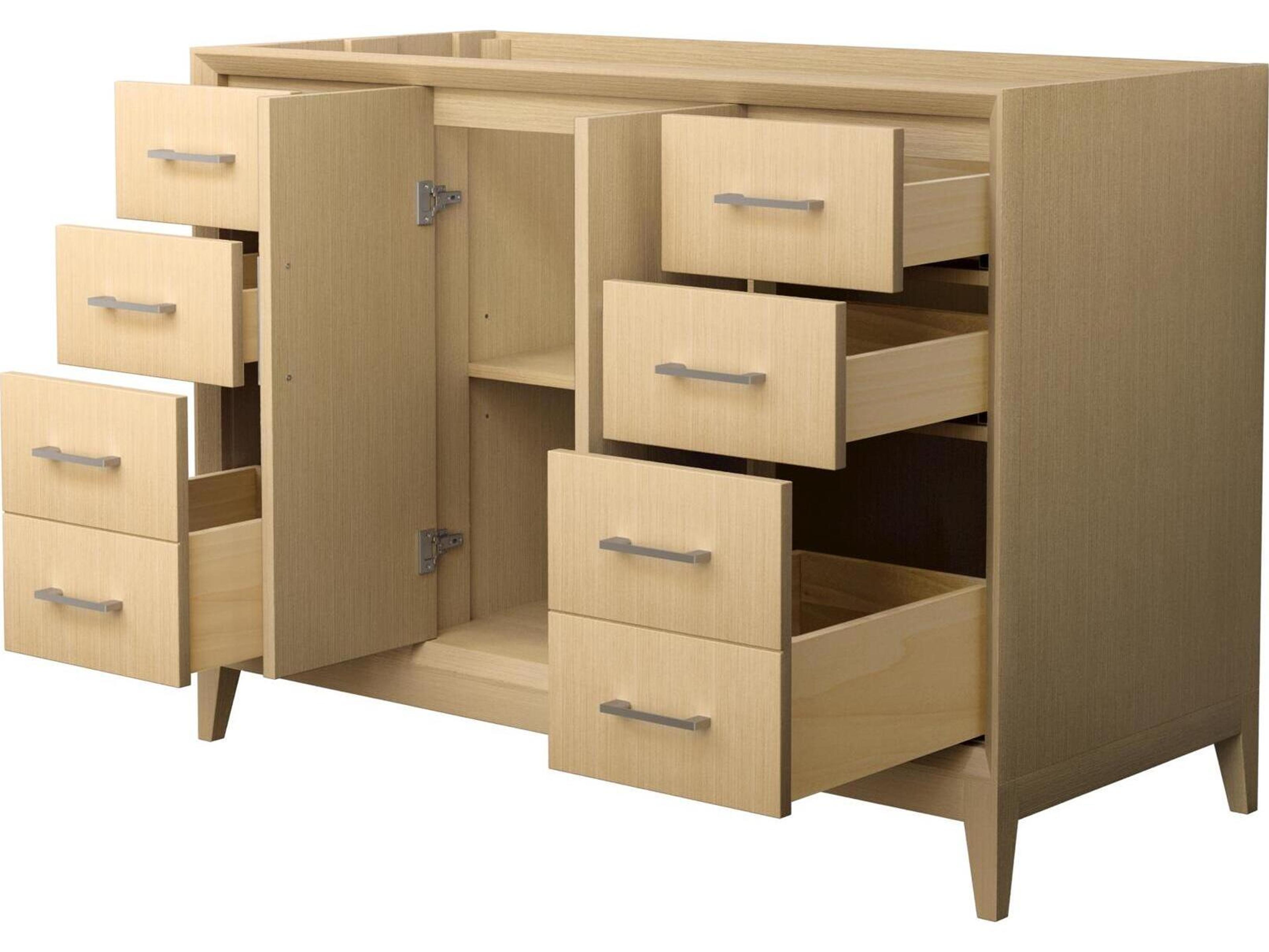 Wyndham Collection Janna 47" White Vanity