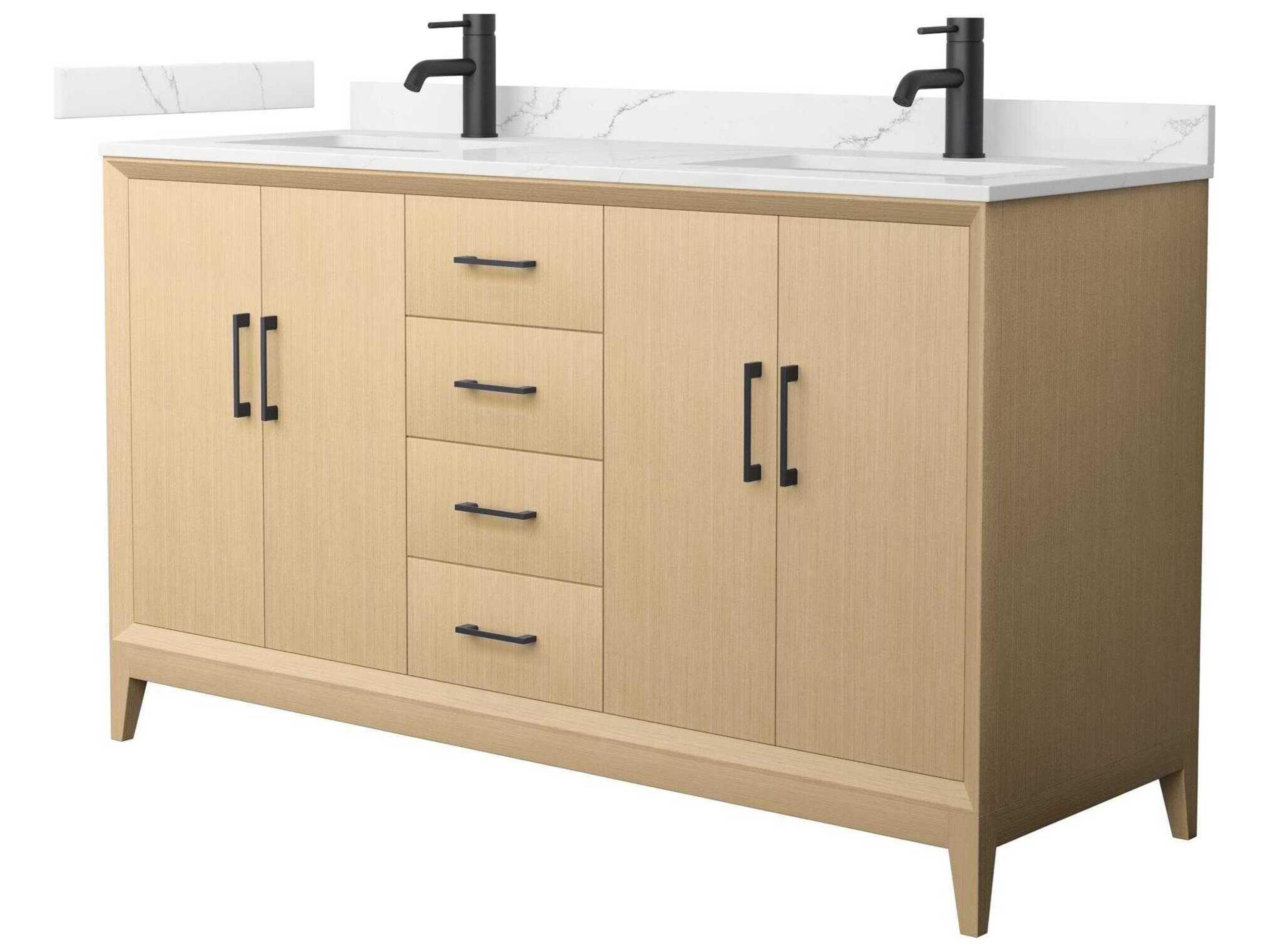 Janna 60" White Vanity