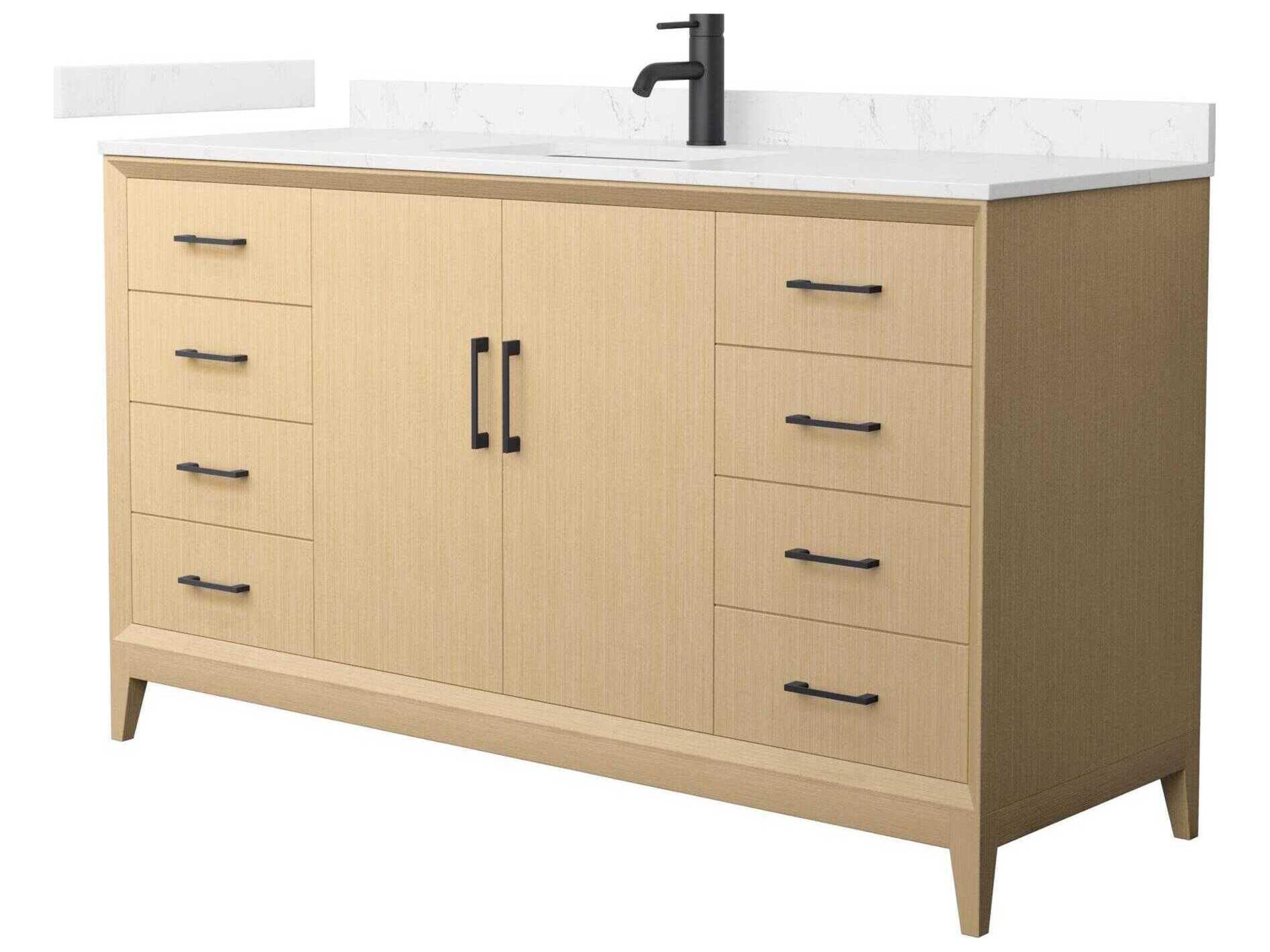 Janna 60" White Vanity