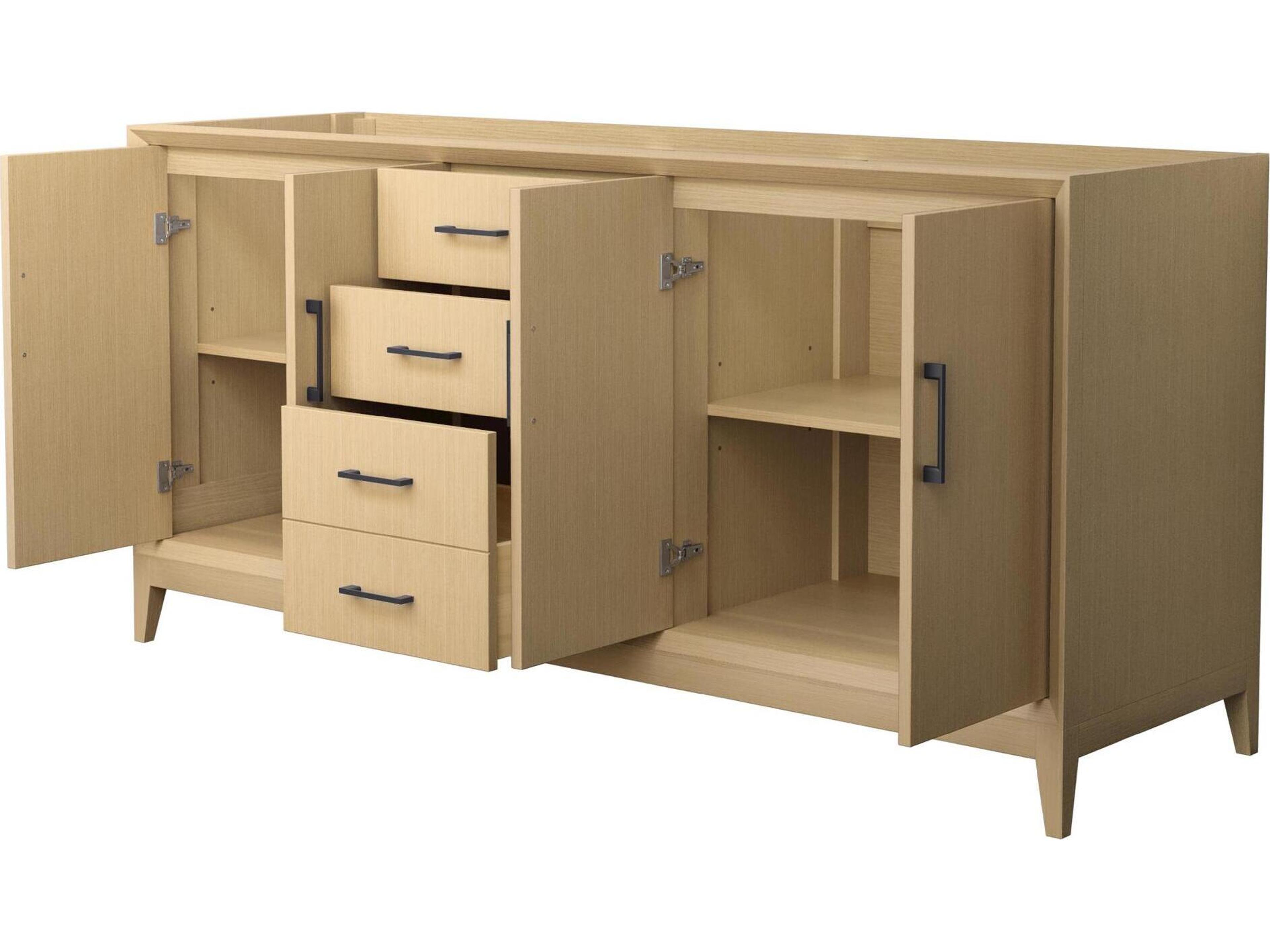 Wyndham Collection Janna 72" White Vanity