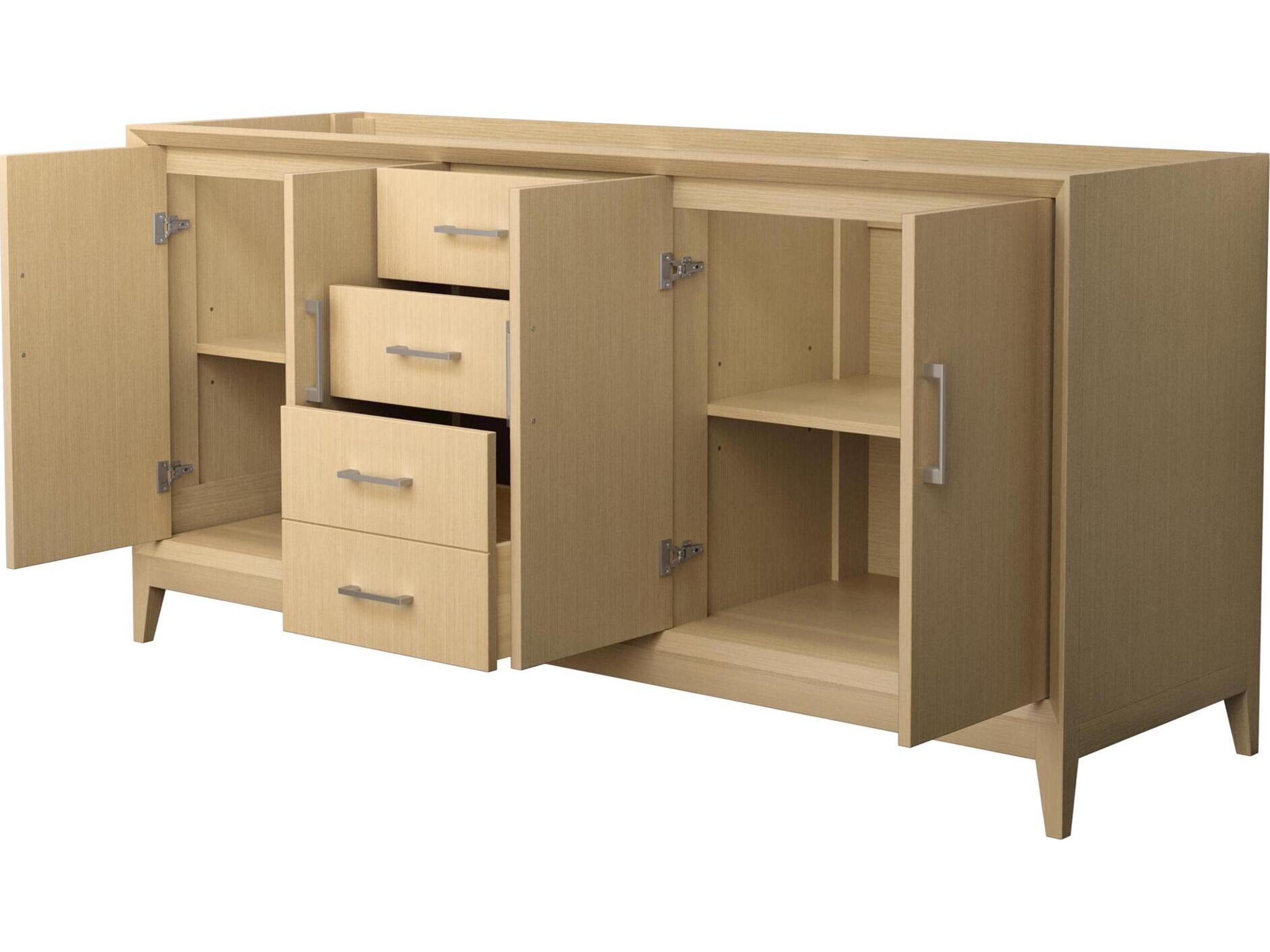 Wyndham Collection Janna 72" White Vanity