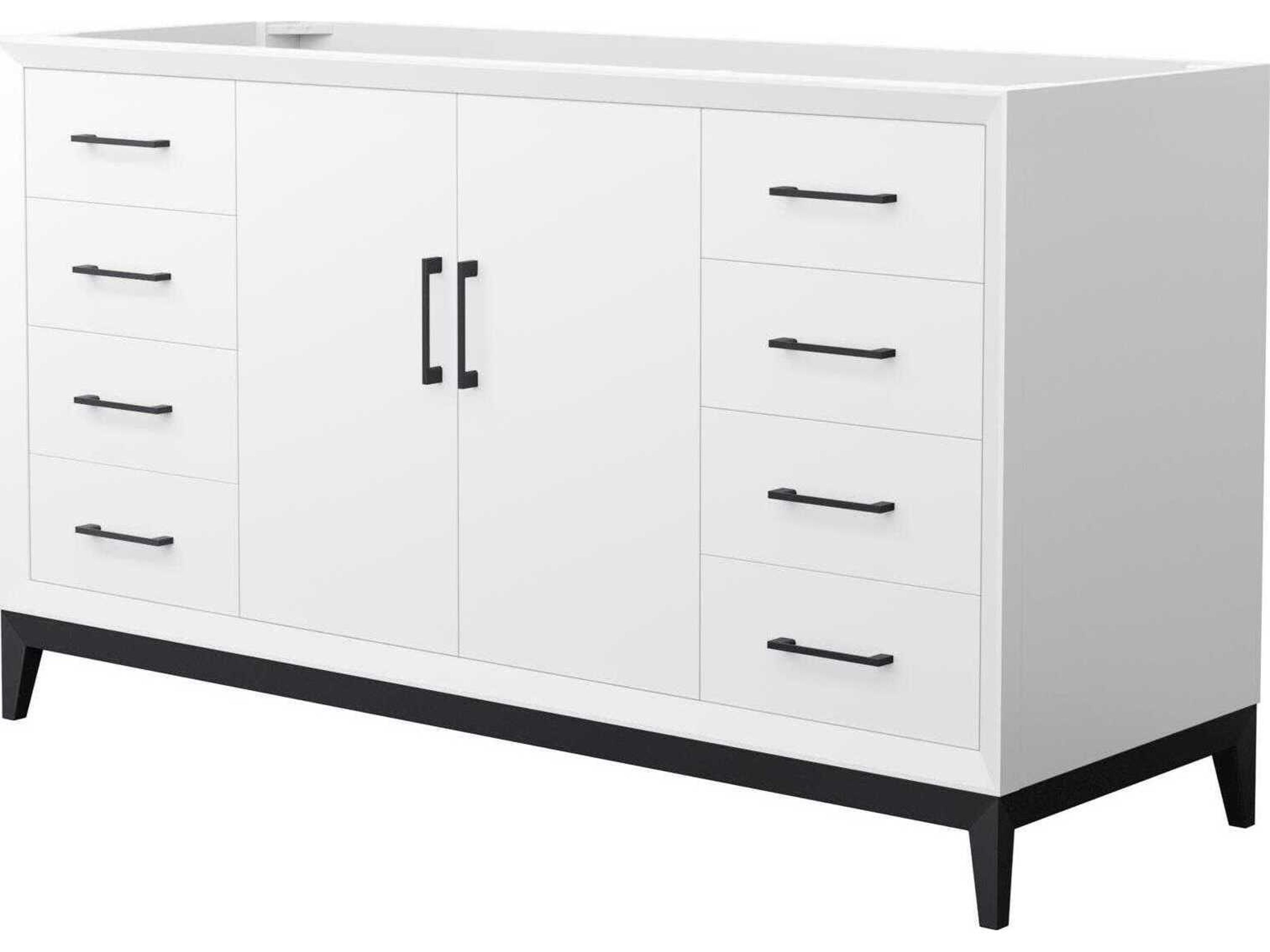 Amici 60" White Vanity