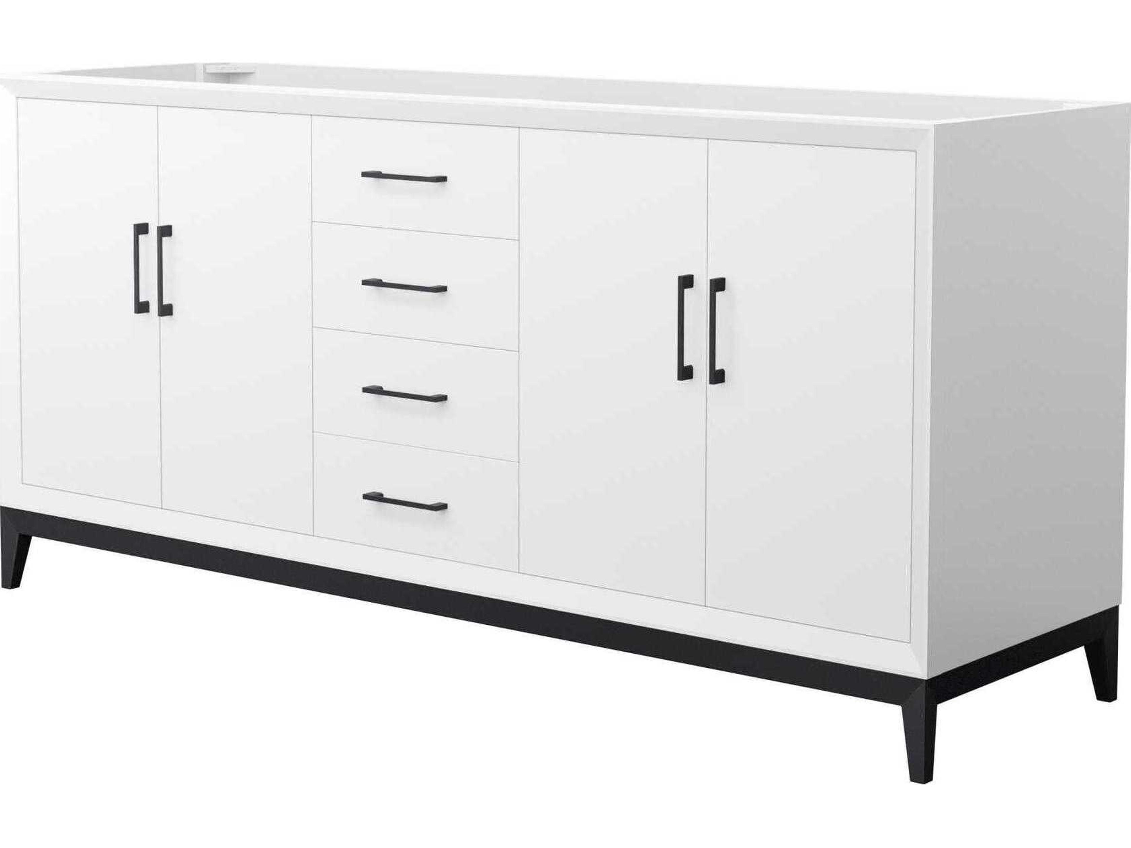 Amici 72" White Vanity