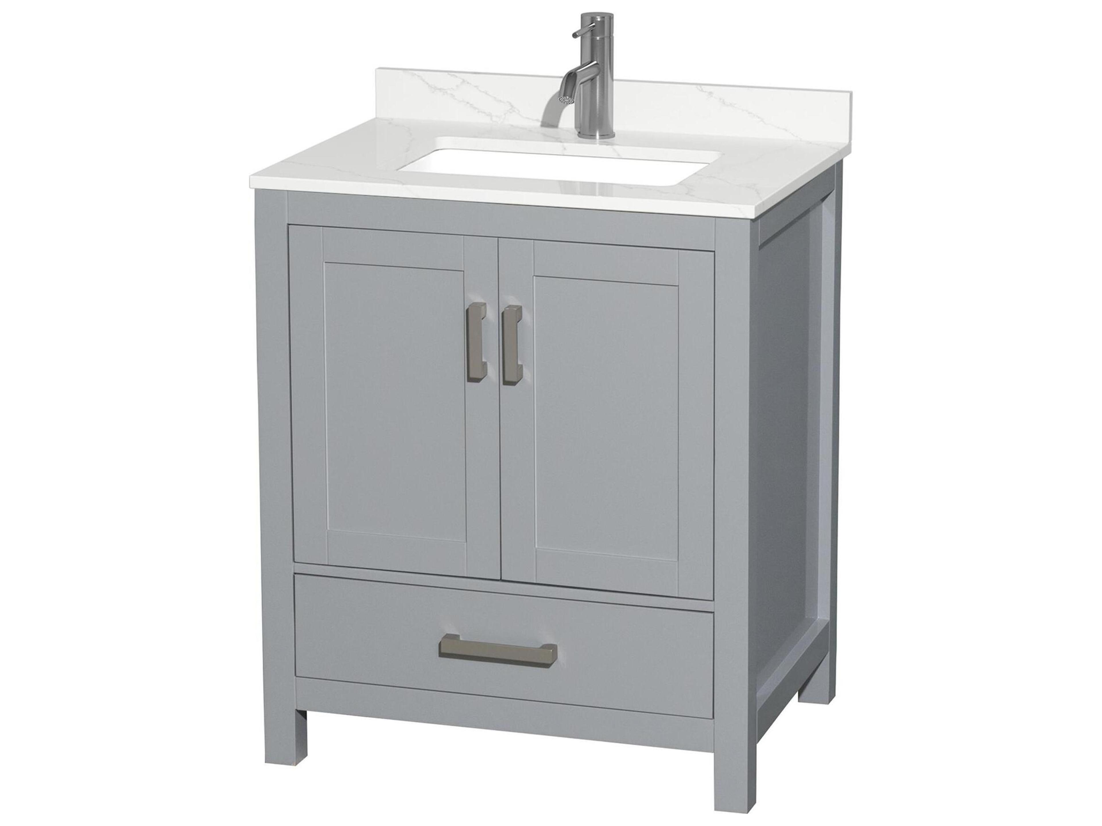 Sheffield 30" Gray Vanity