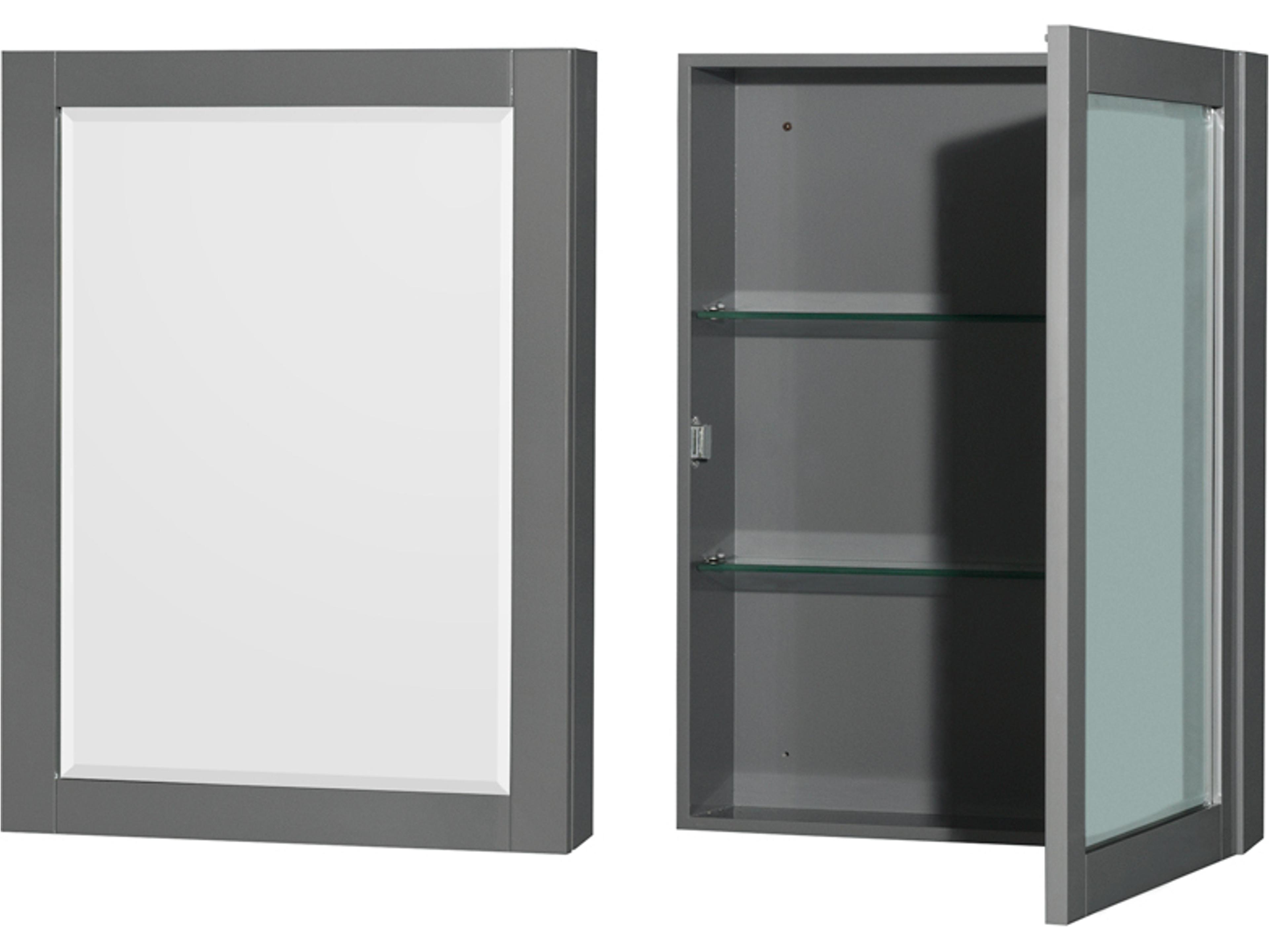 Wyndham Collection Sheffield 29" Dark Gray Vanity