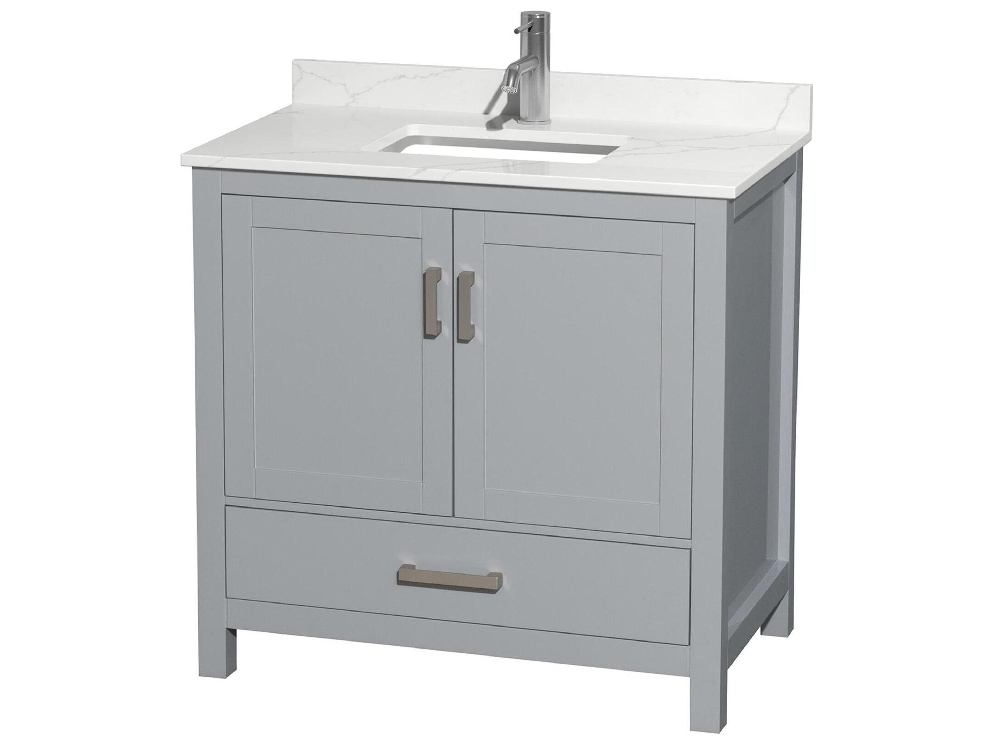Sheffield 36" Gray Vanity