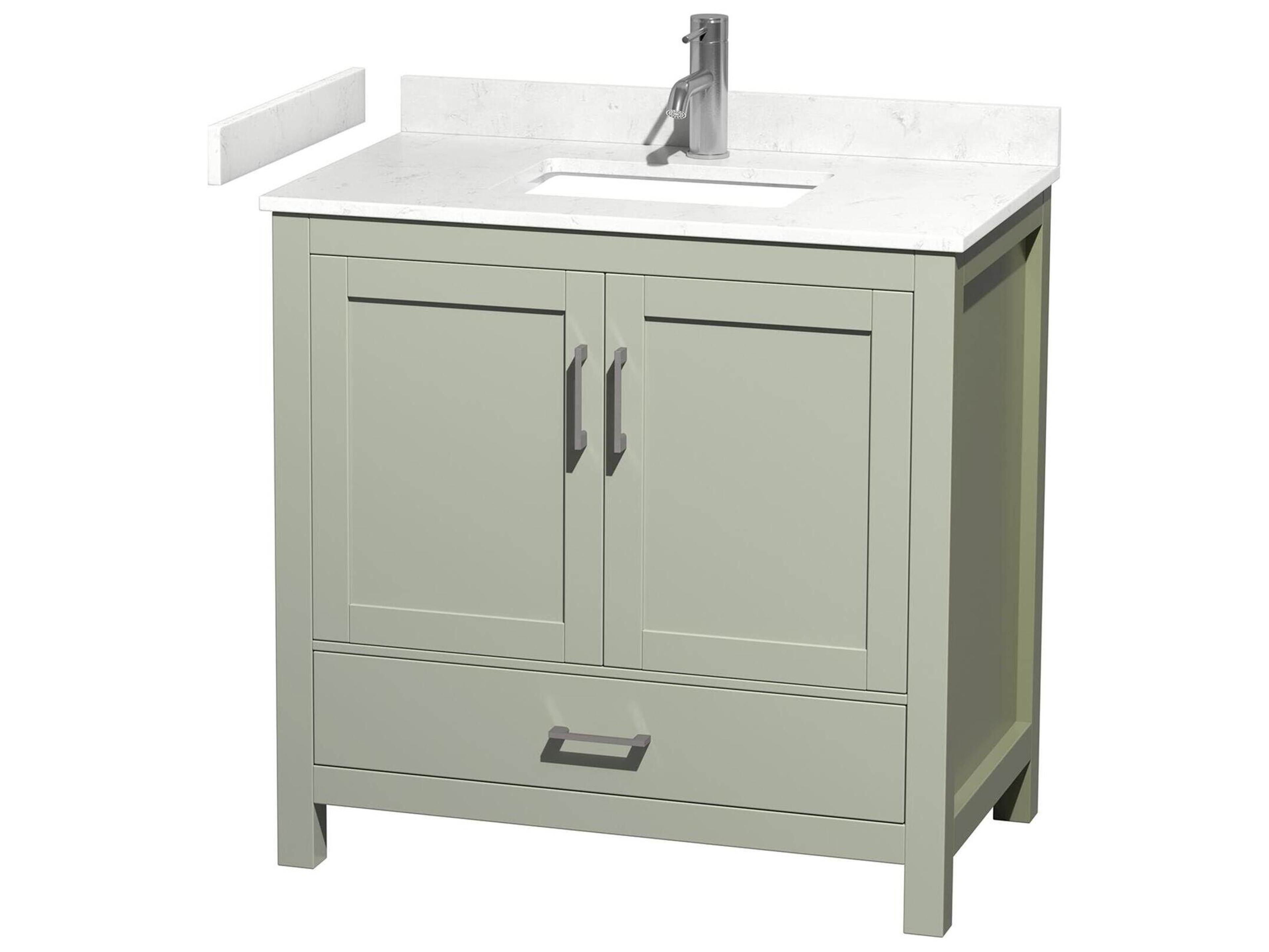 Sheffield 36" Light Green Vanity