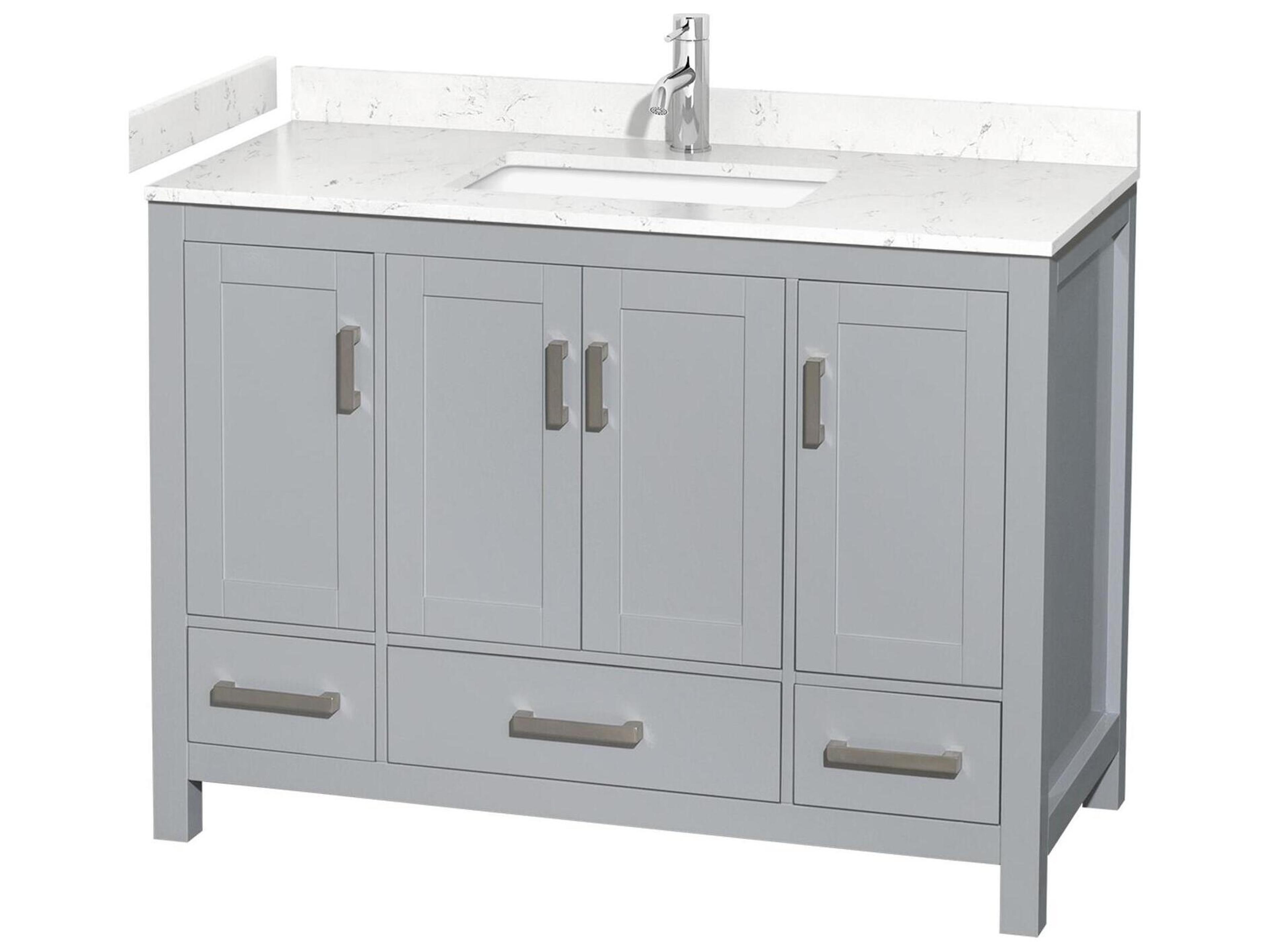 Sheffield 48" Gray Vanity