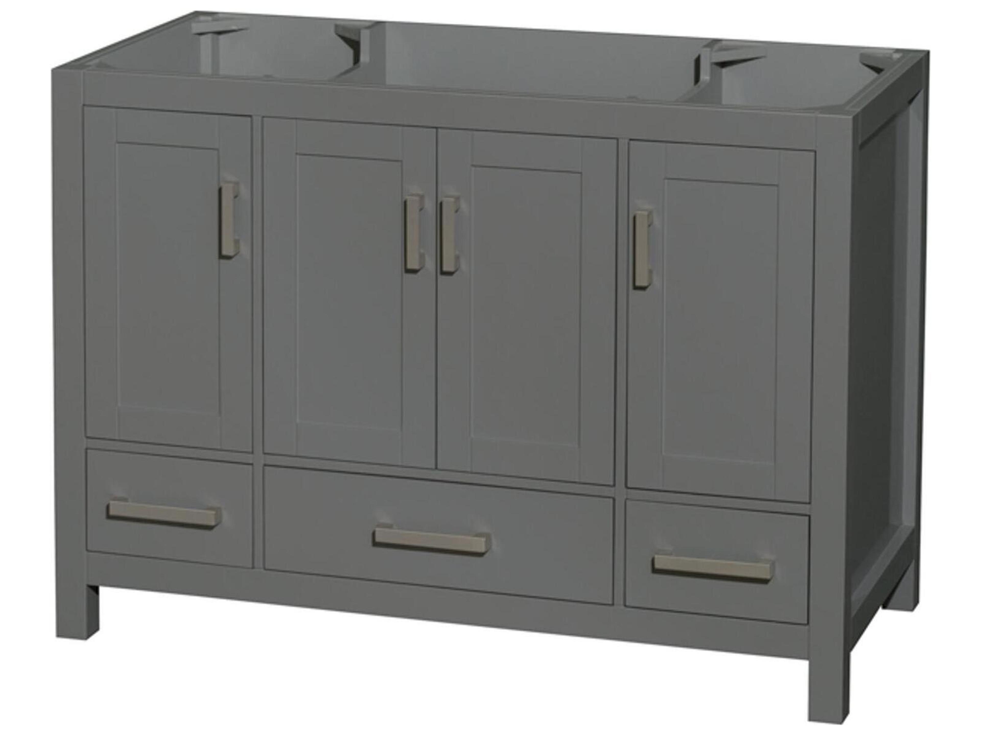 Sheffield 47" Dark Gray Vanity