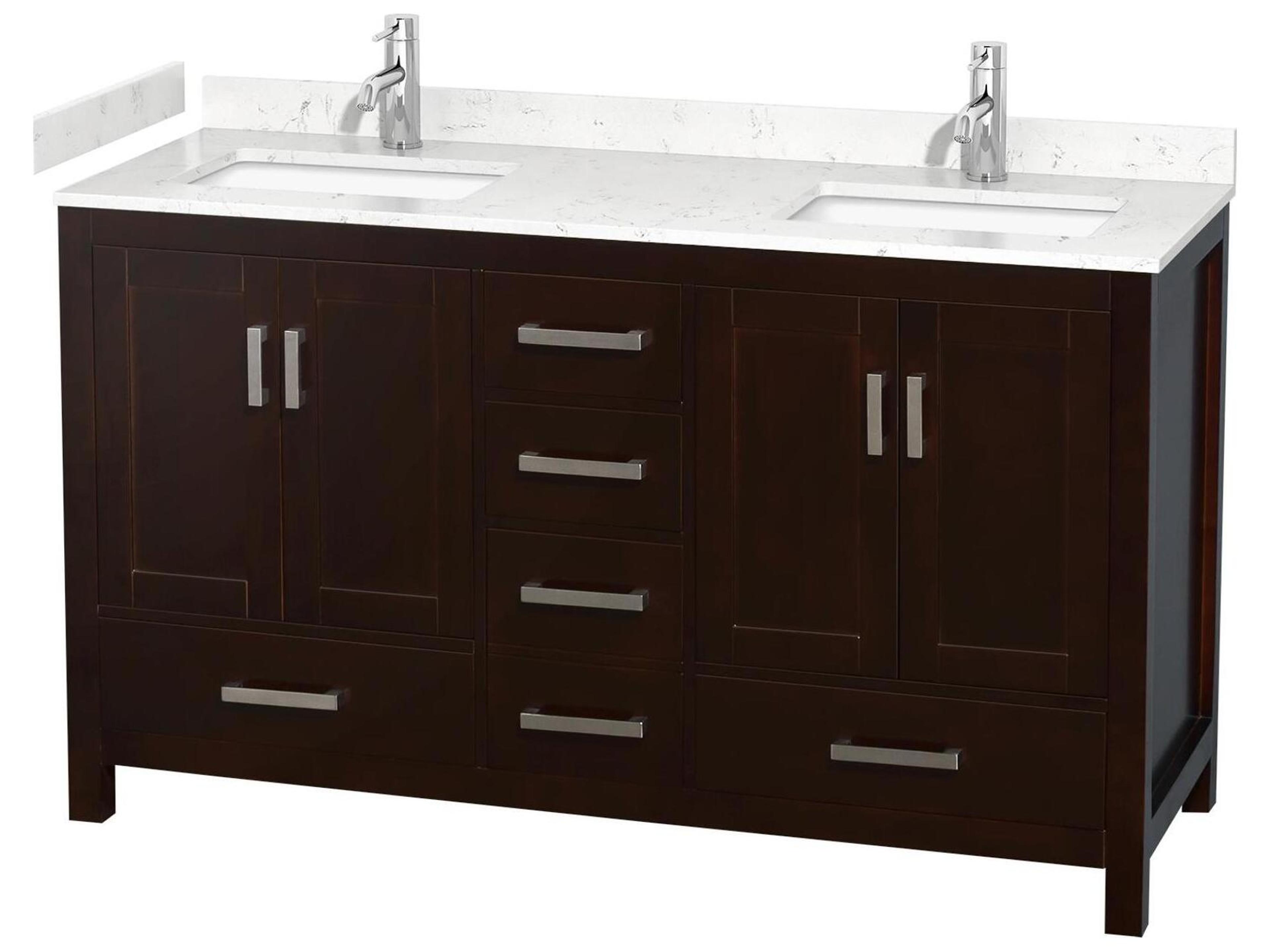 Sheffield 60" Espresso Vanity