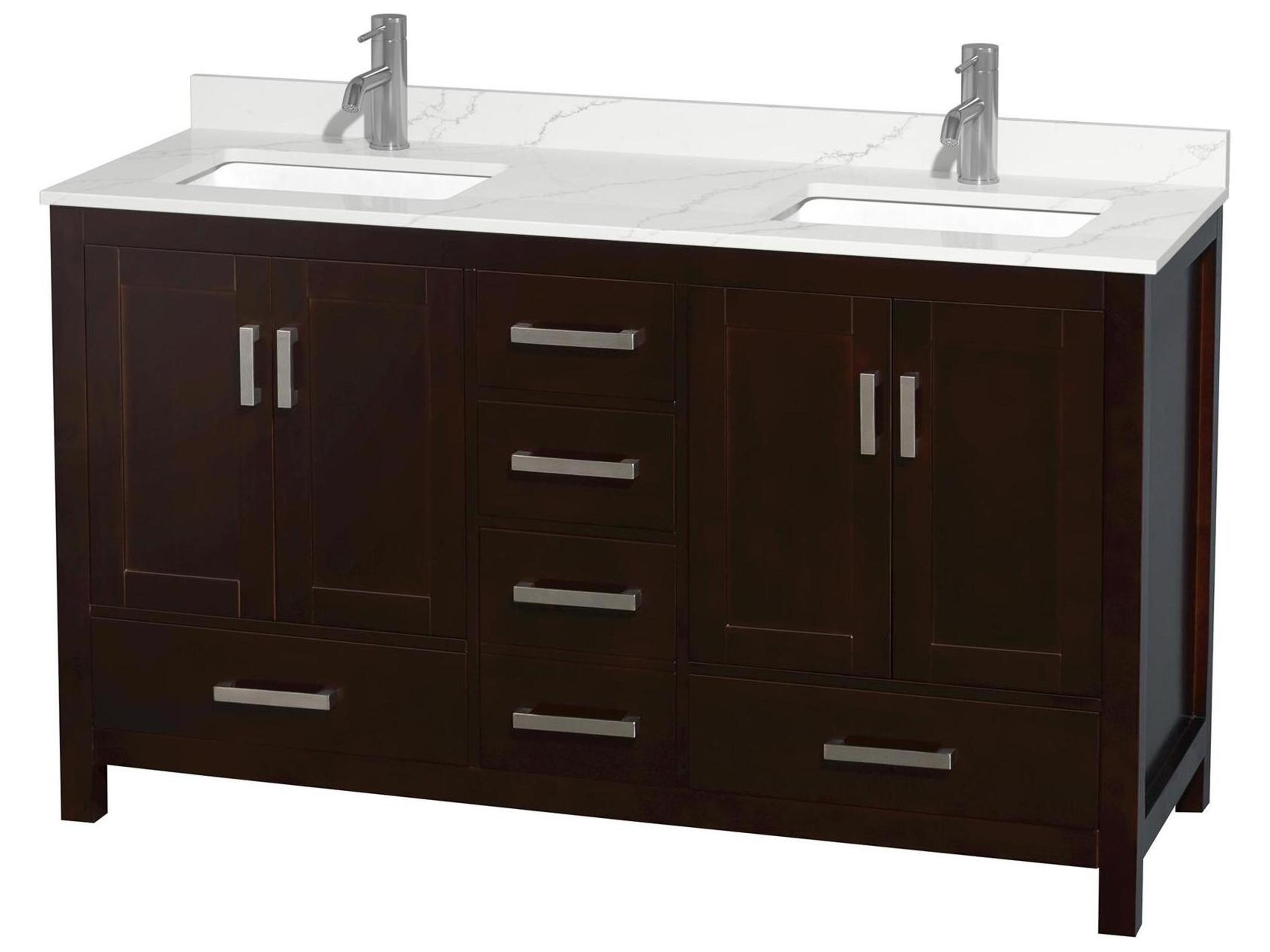 Sheffield 60" Espresso Vanity