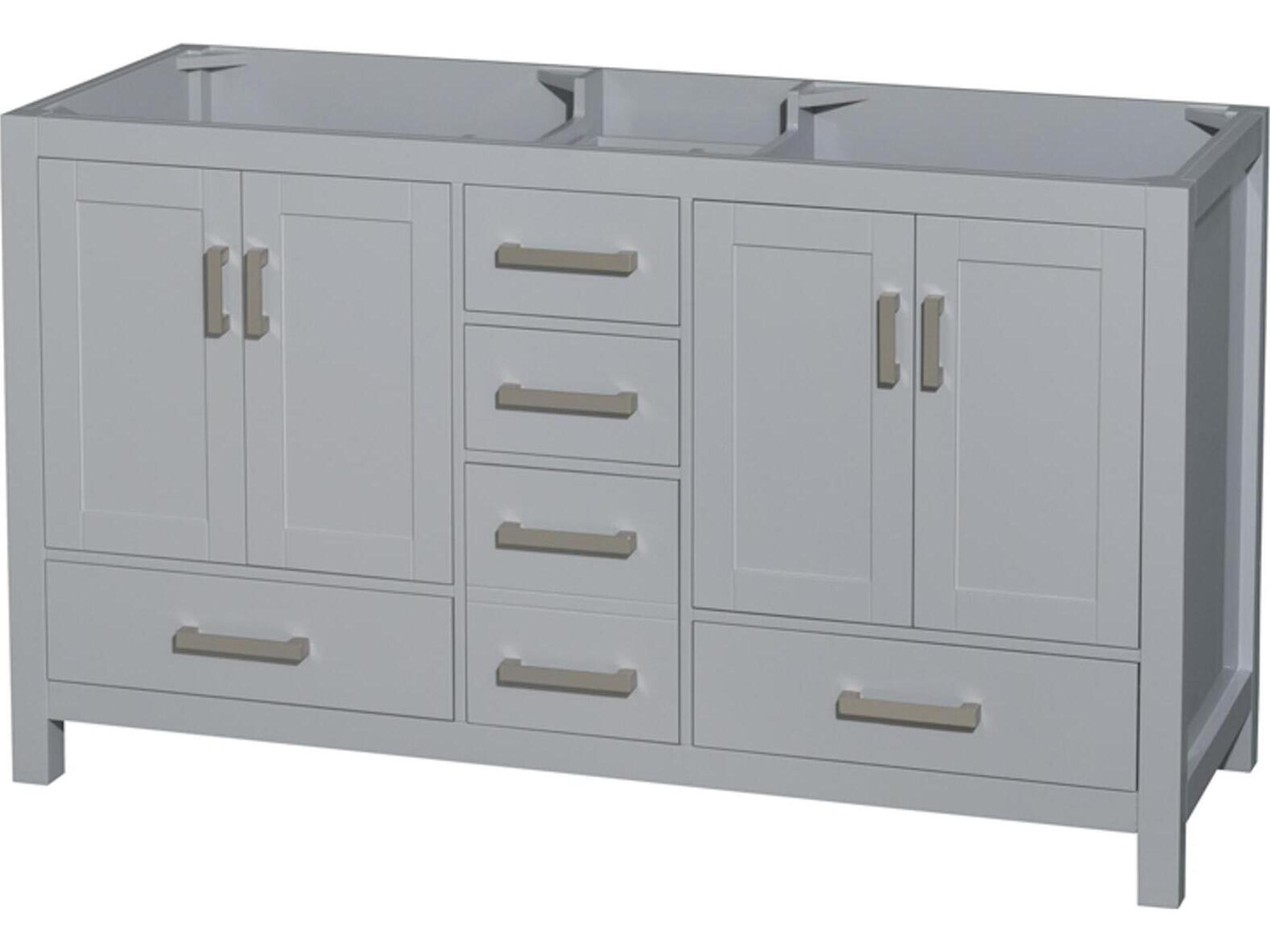 Sheffield 59" Gray Vanity