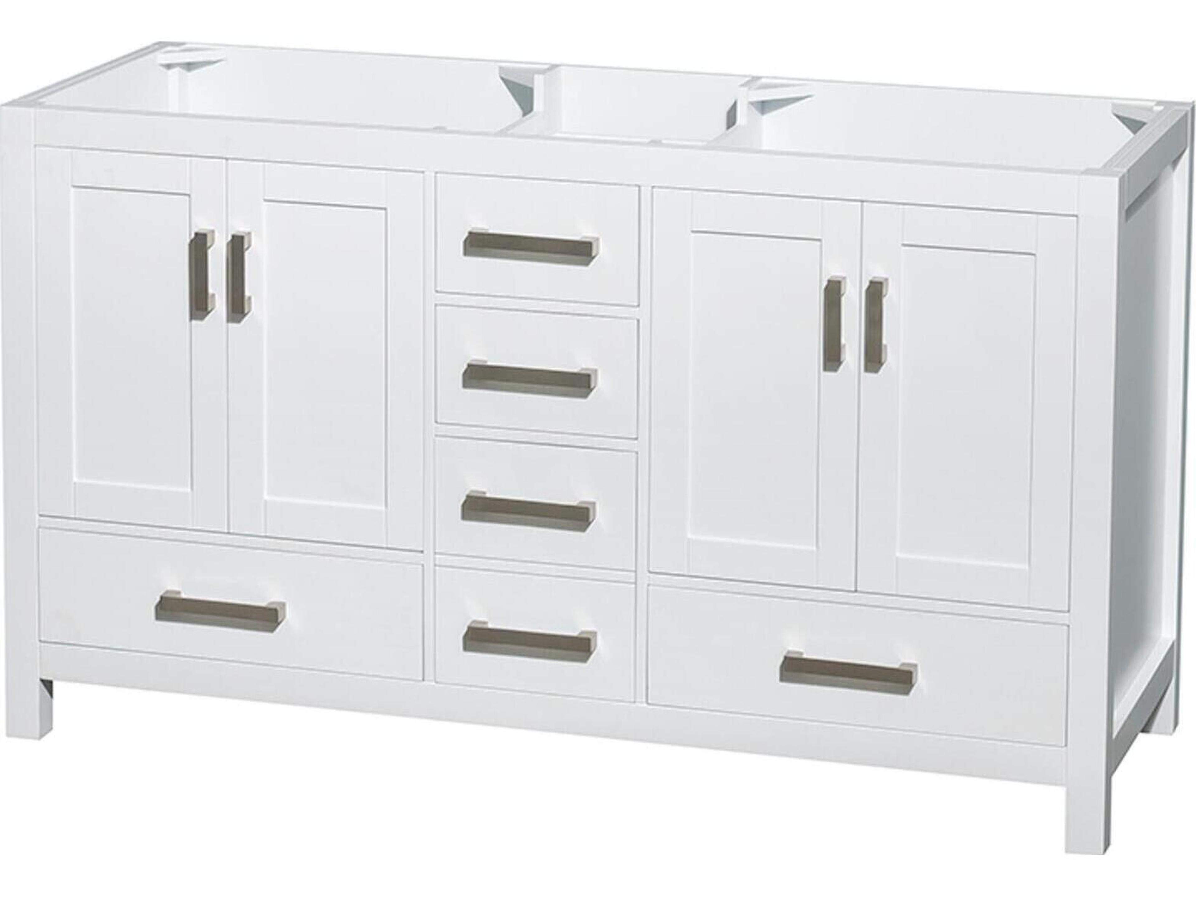 Sheffield 59" White Vanity