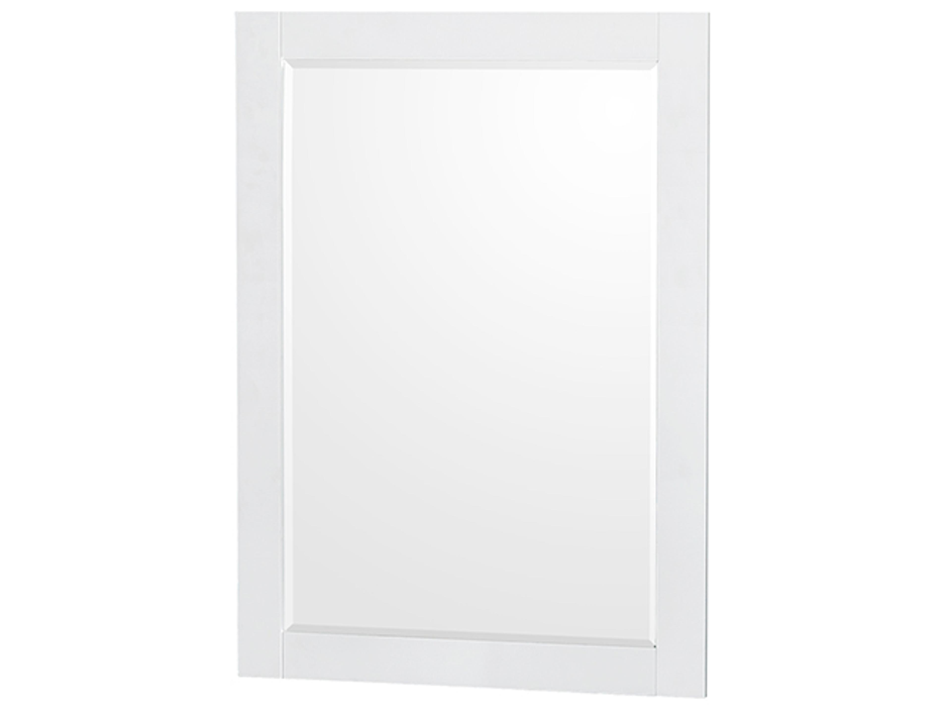 Wyndham Collection Sheffield 60" White Vanity with 24" Mirror