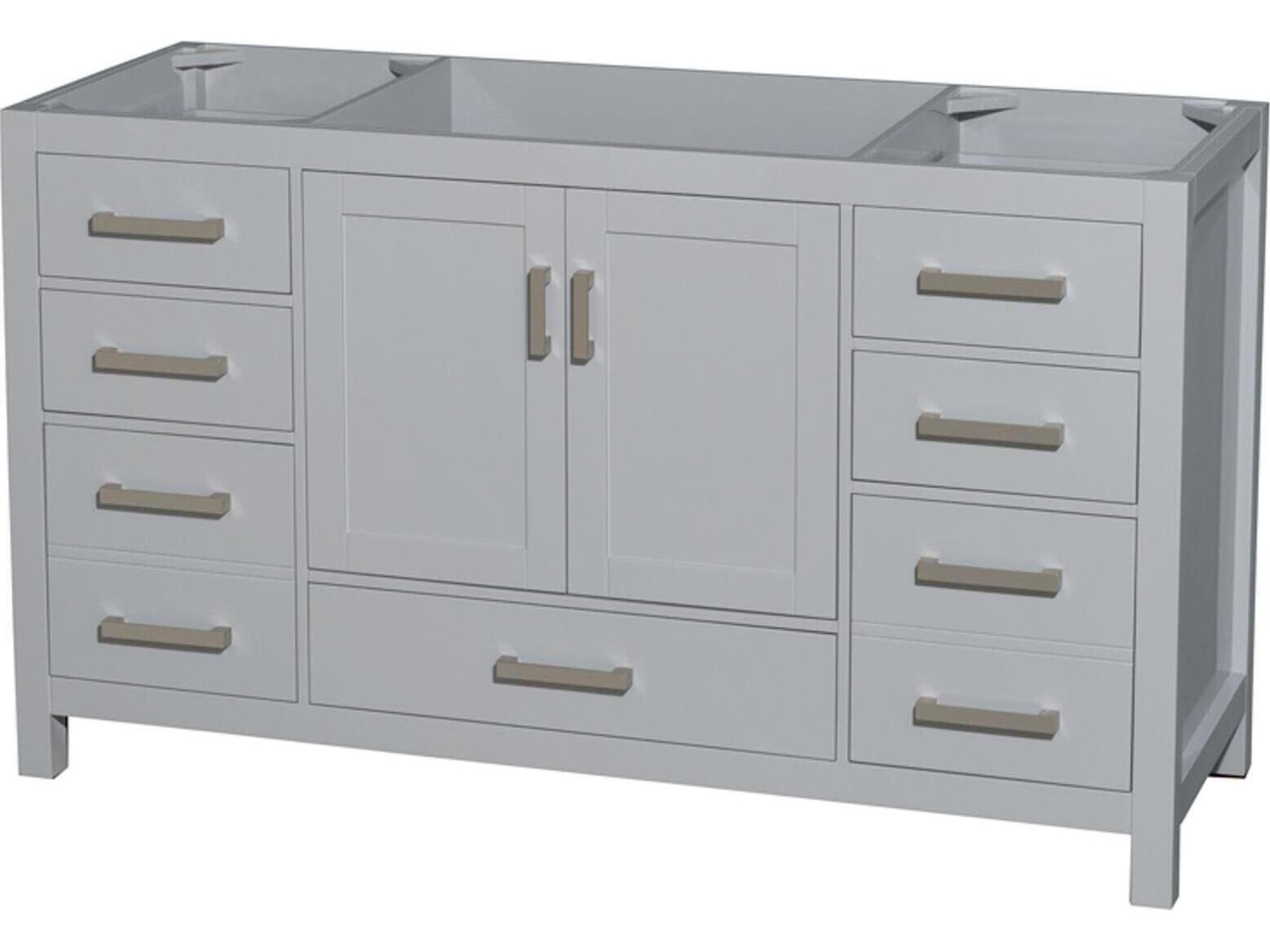 Sheffield 59" Gray Vanity