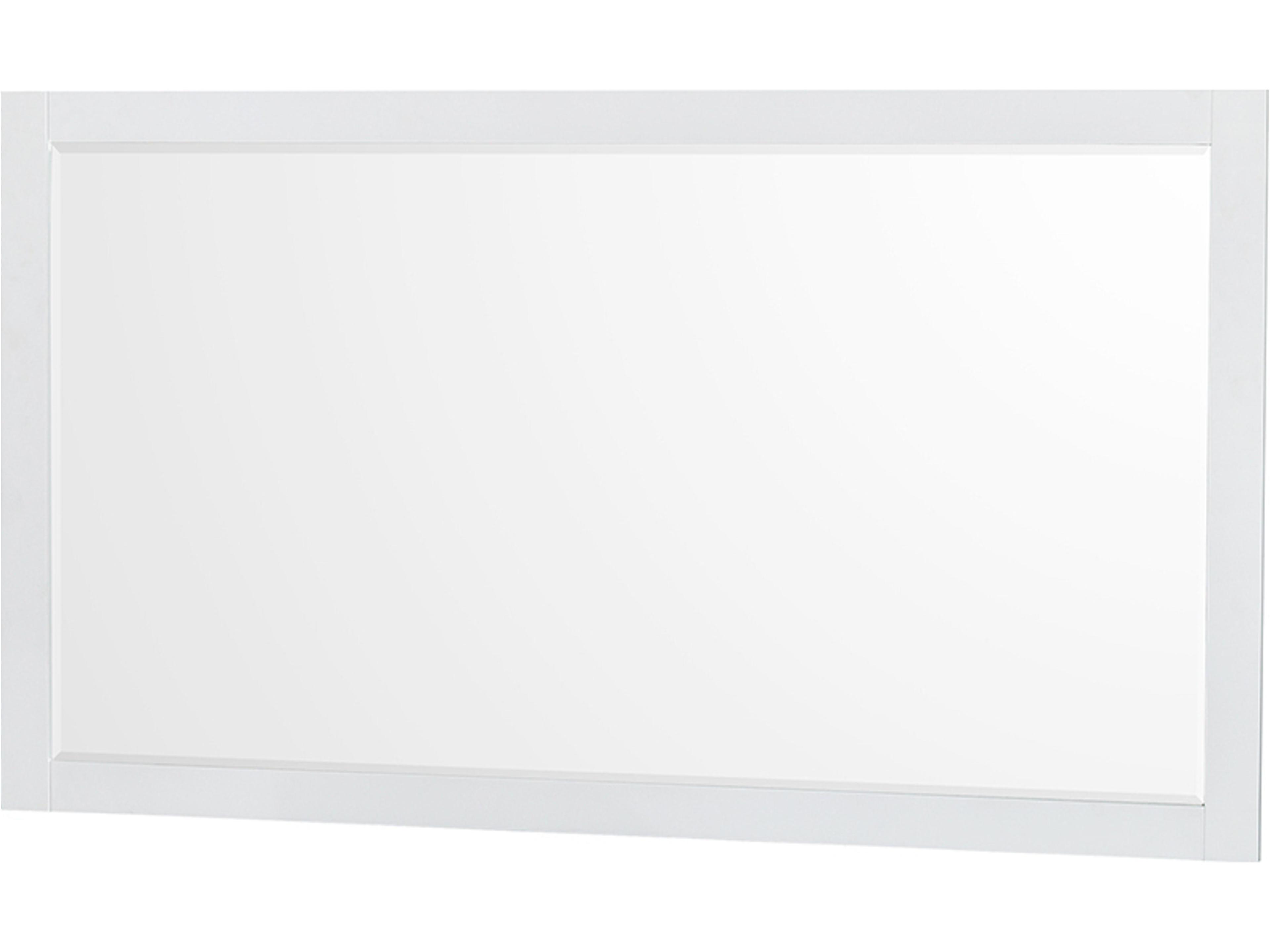 Wyndham Collection Sheffield 60" White Vanity with 58" Mirror