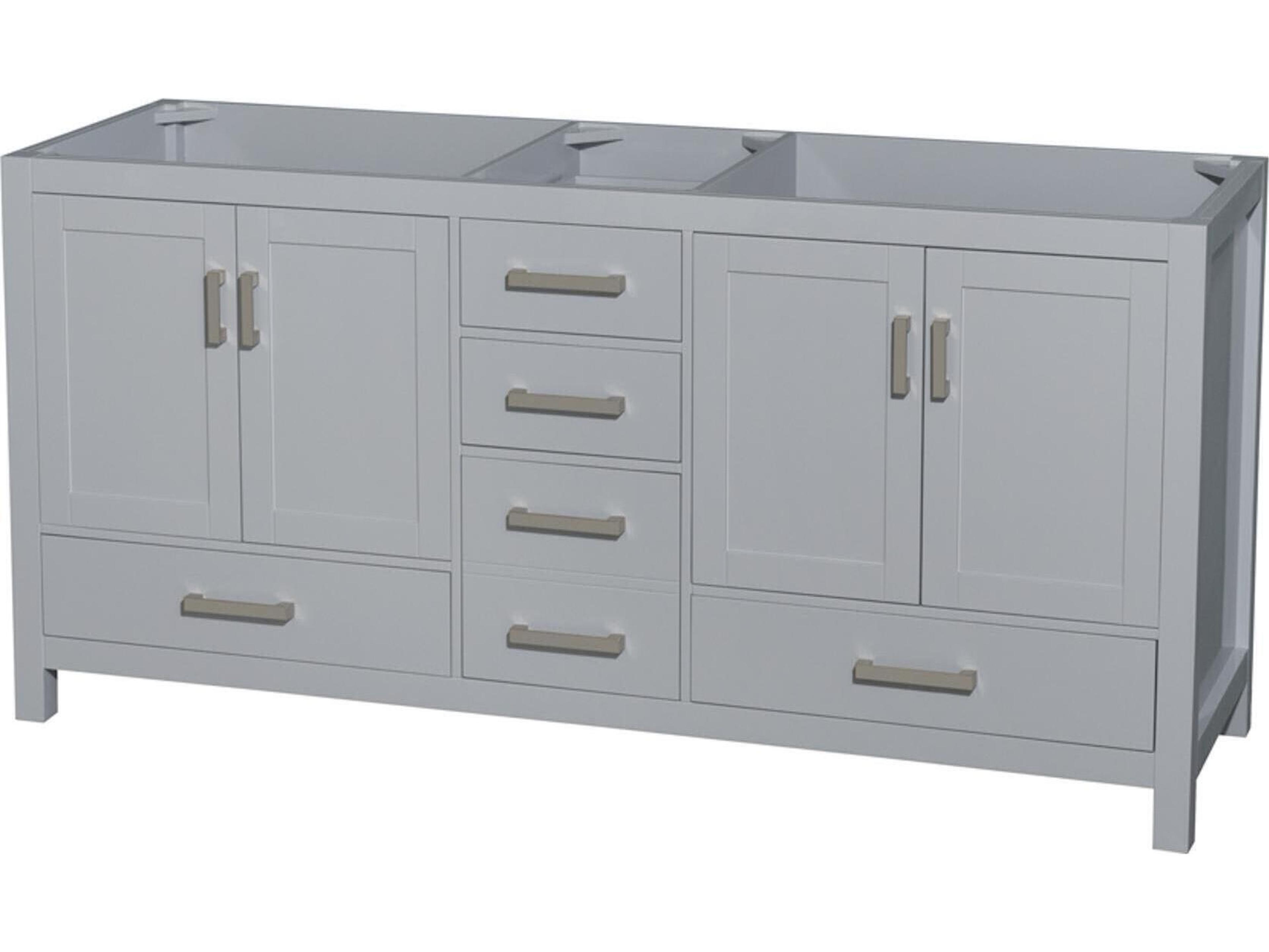 Sheffield 72" Gray Vanity