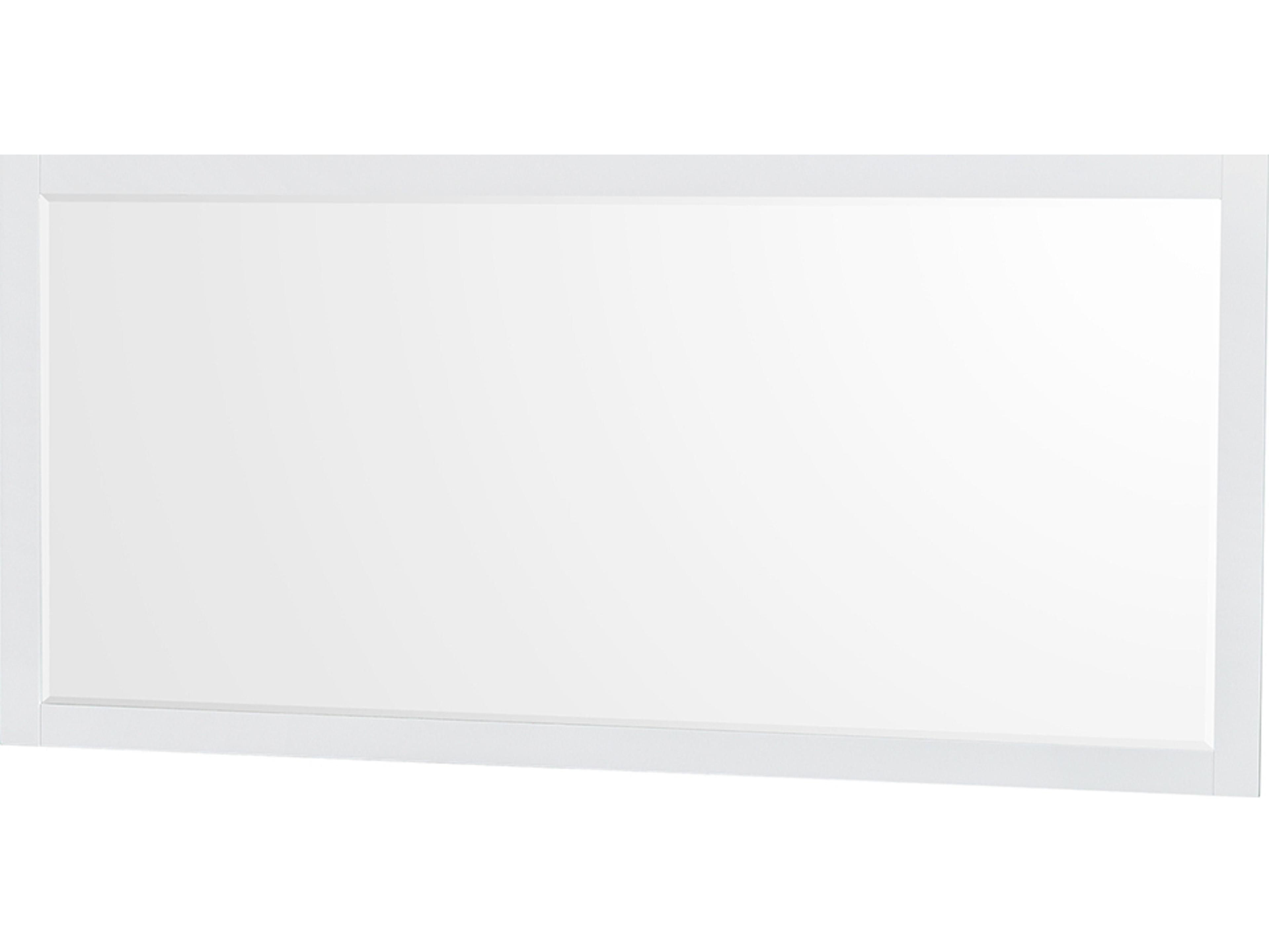 Wyndham Collection Sheffield 72" White Vanity with 70" Mirror