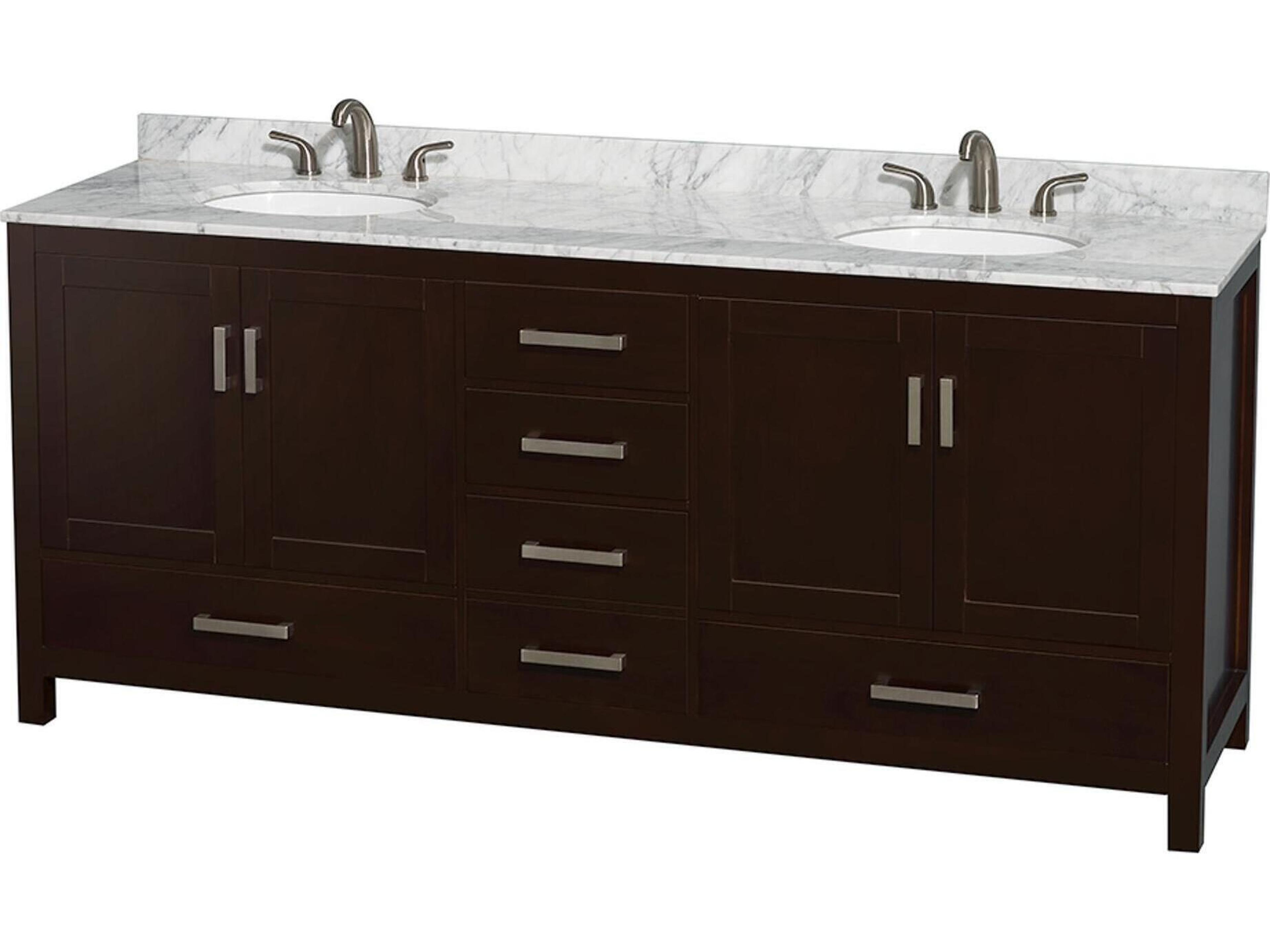 Sheffield 80" Espresso Vanity
