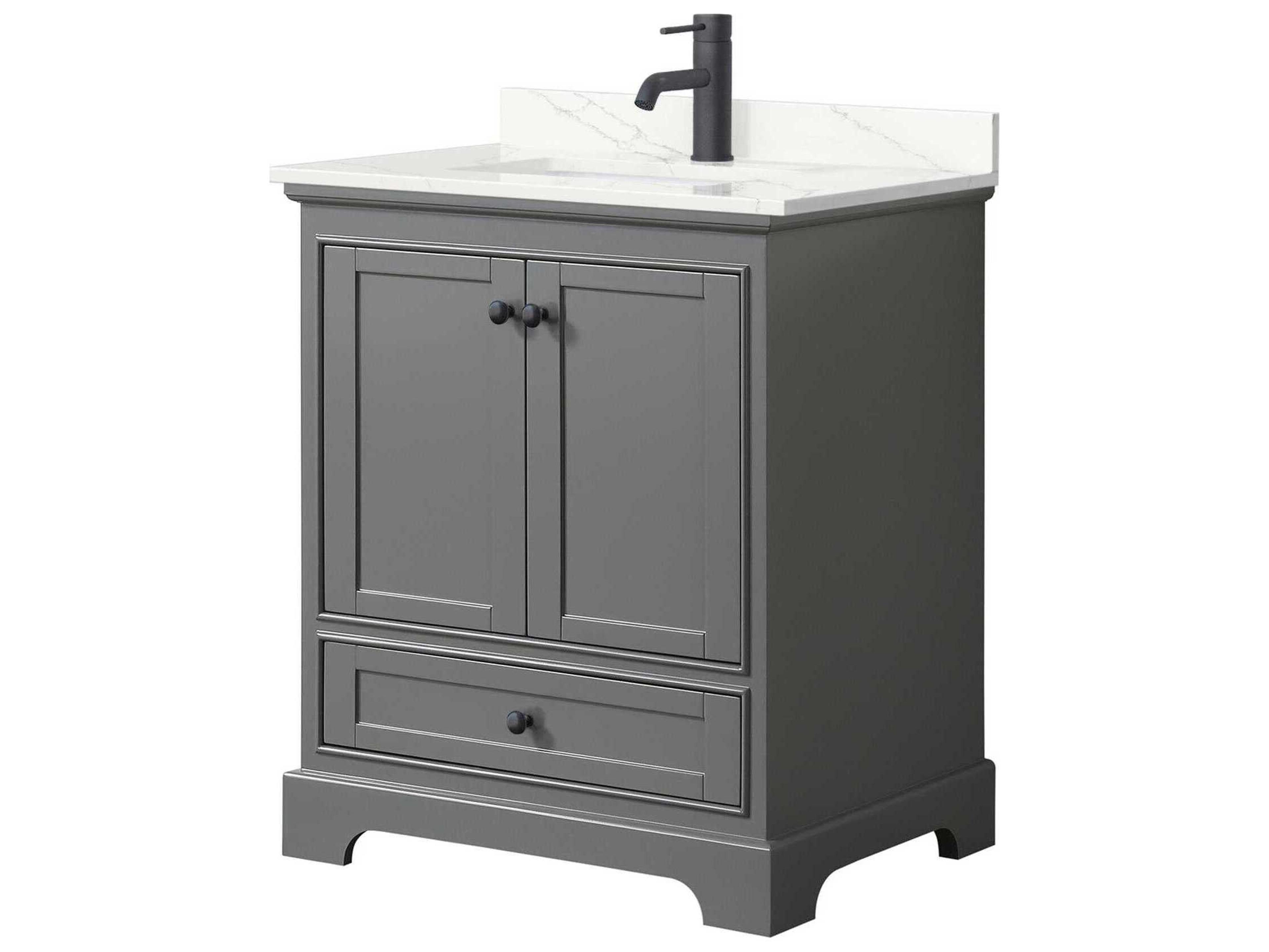 Deborah 30" Dark Gray Vanity