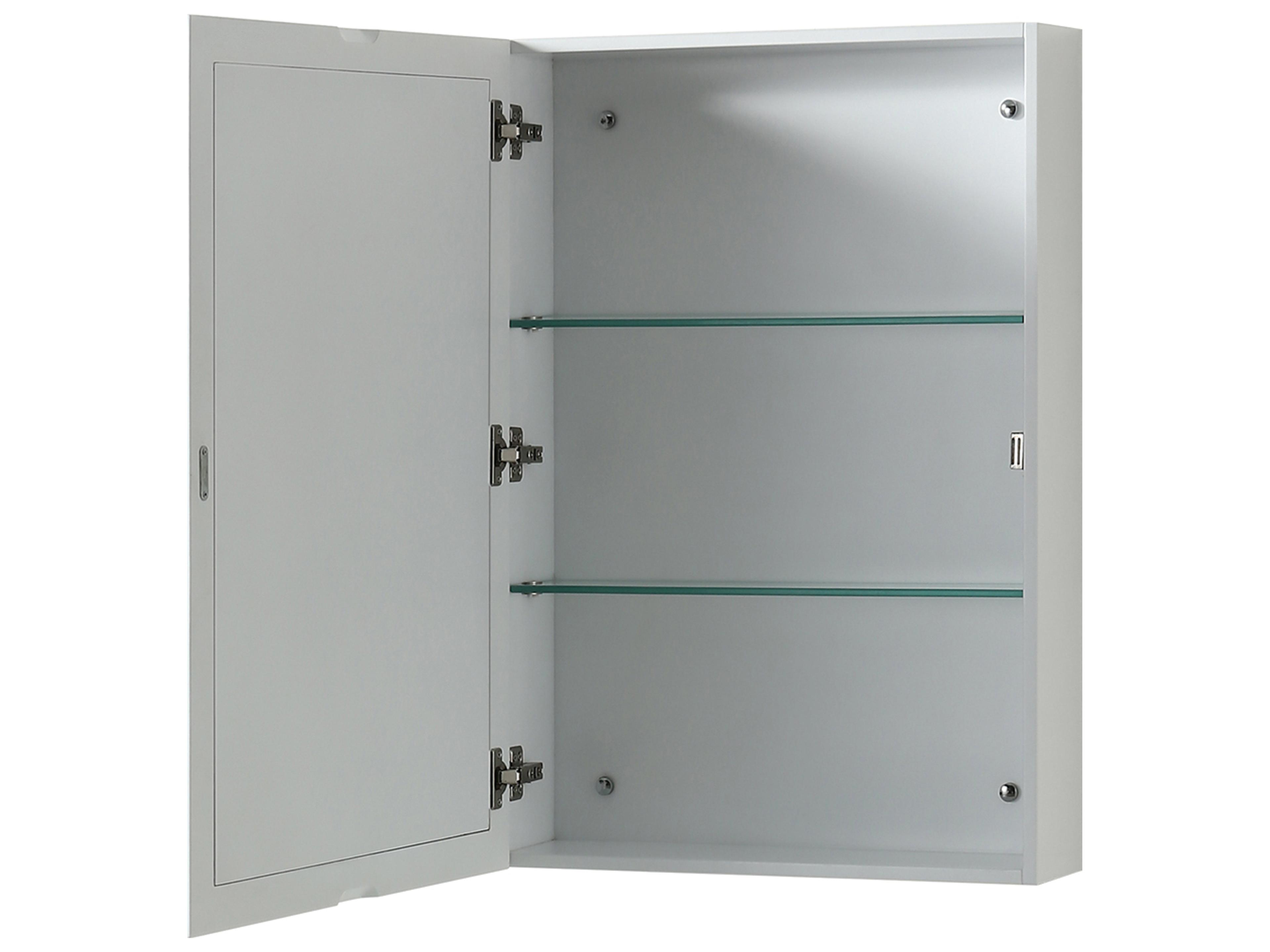 Wyndham Collection Deborah 35" White Vanity with Medicine Cabinet