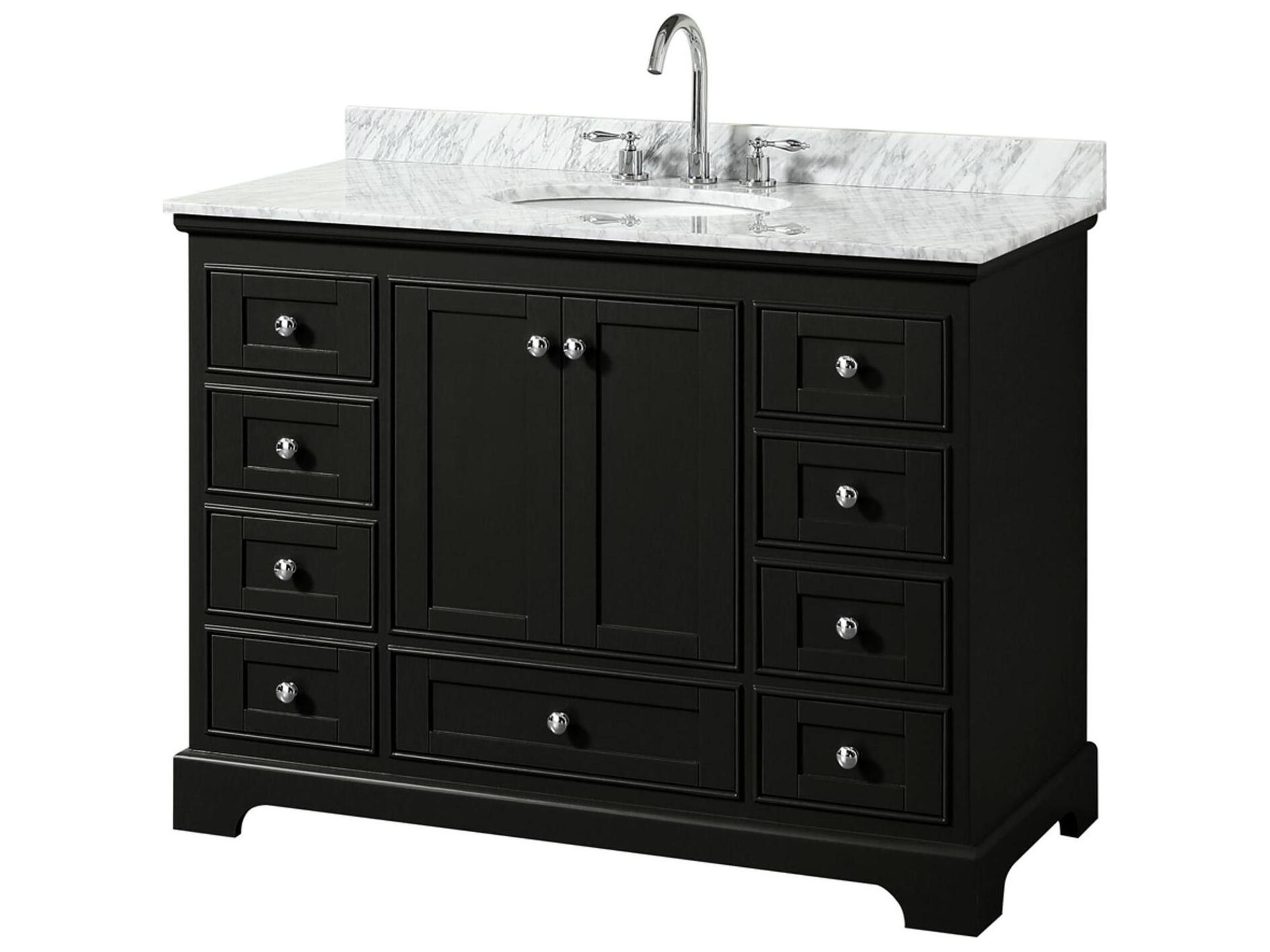 Deborah 48" Dark Espresso Vanity