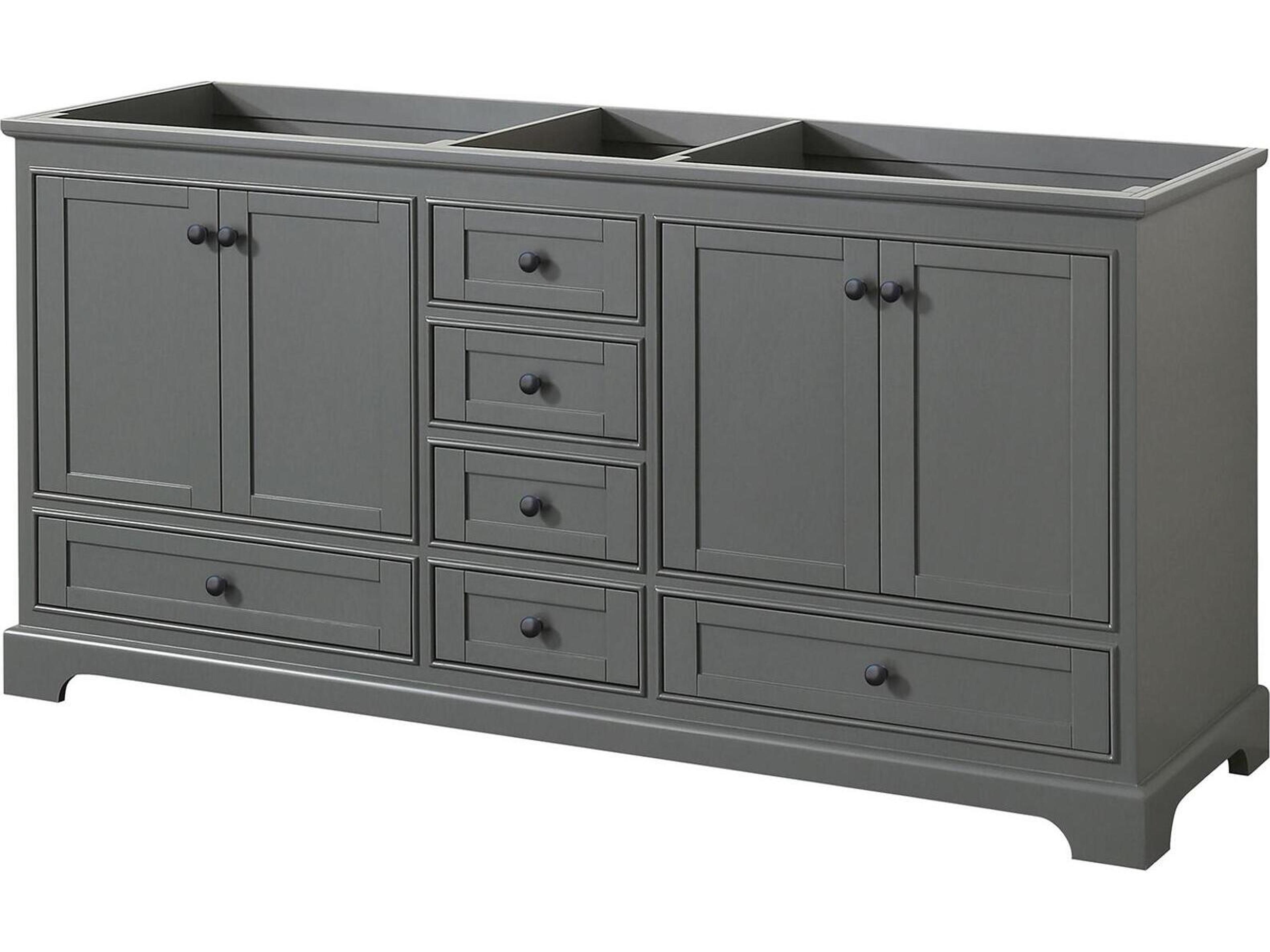 Deborah 71" Dark Gray Vanity